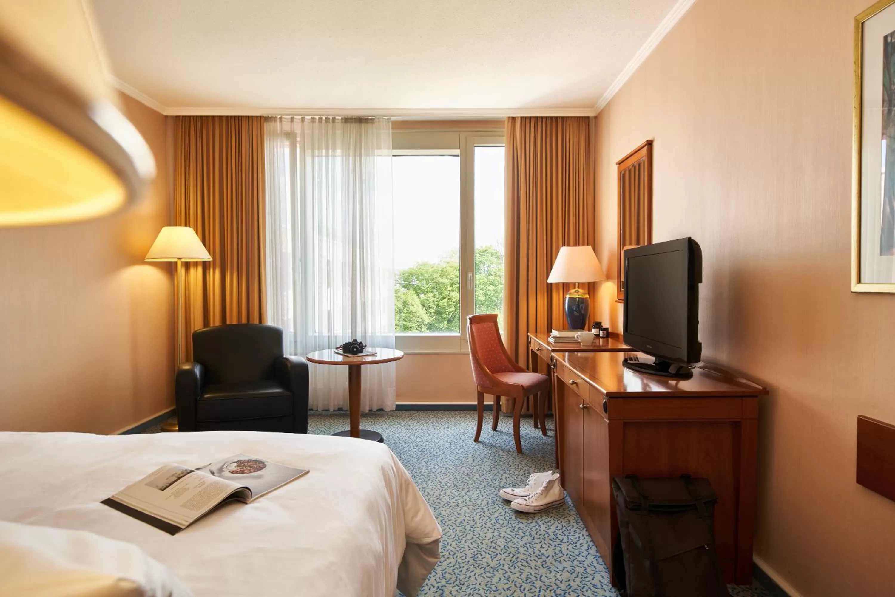 Garden, Bed in co56 Hotel Chemnitz