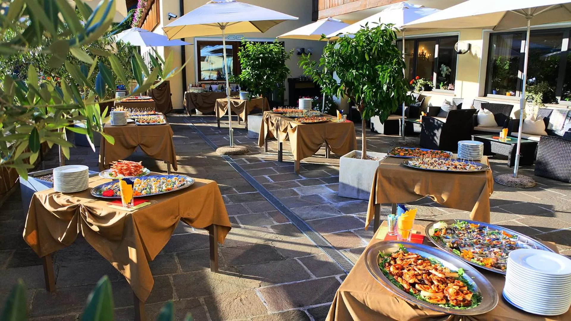 Food and drinks in Activehotel Diana