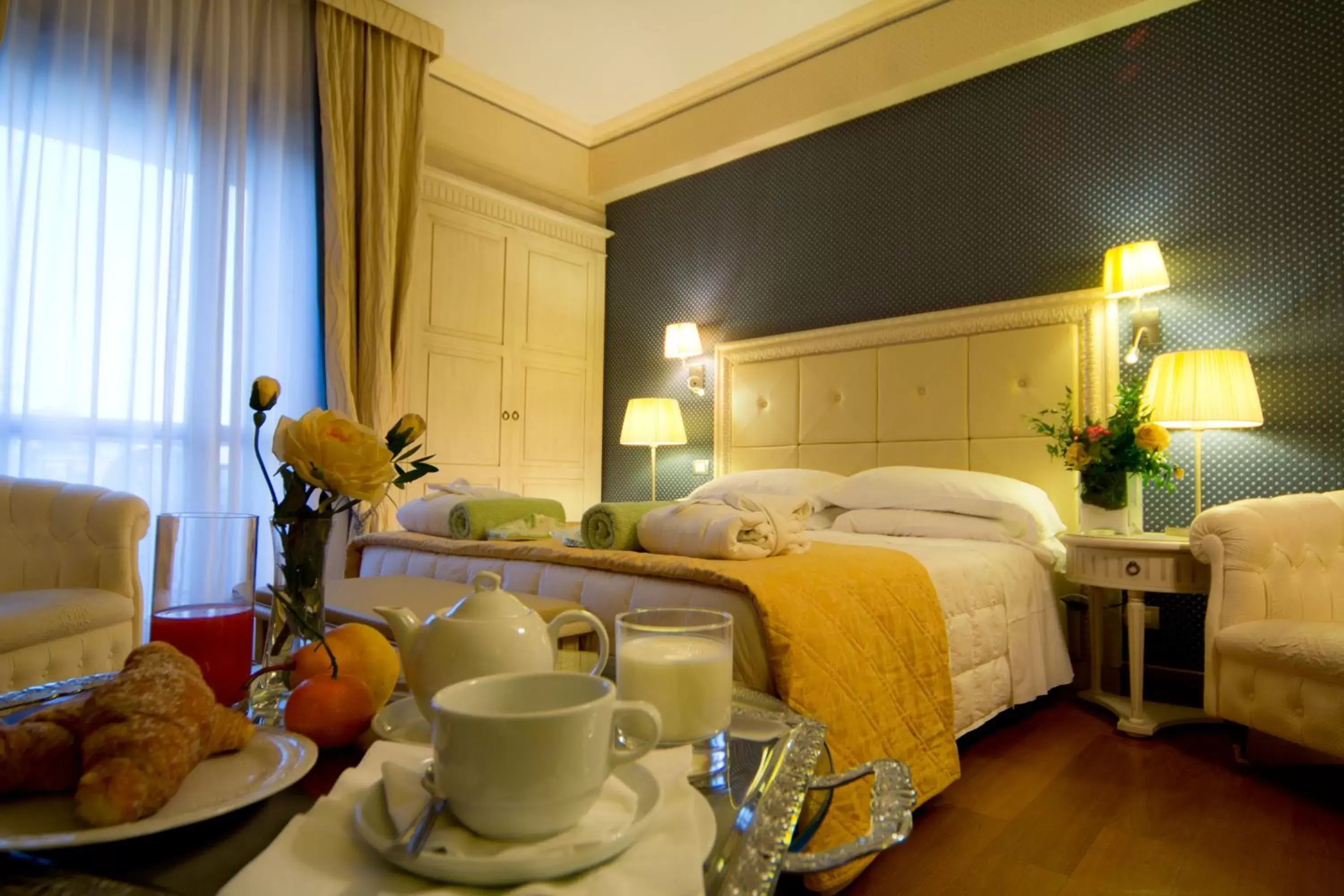 Bedroom, Bed in Grand Hotel Terme & SPA