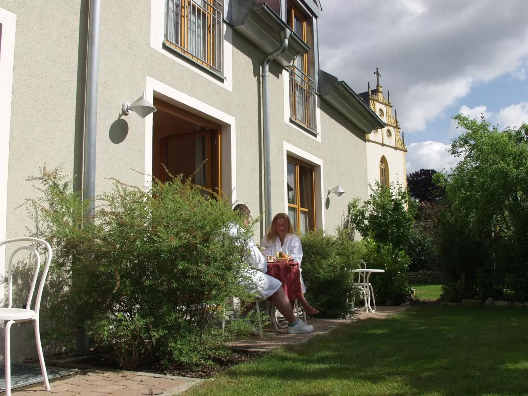 Garden in Akzent Hotel Franziskaner