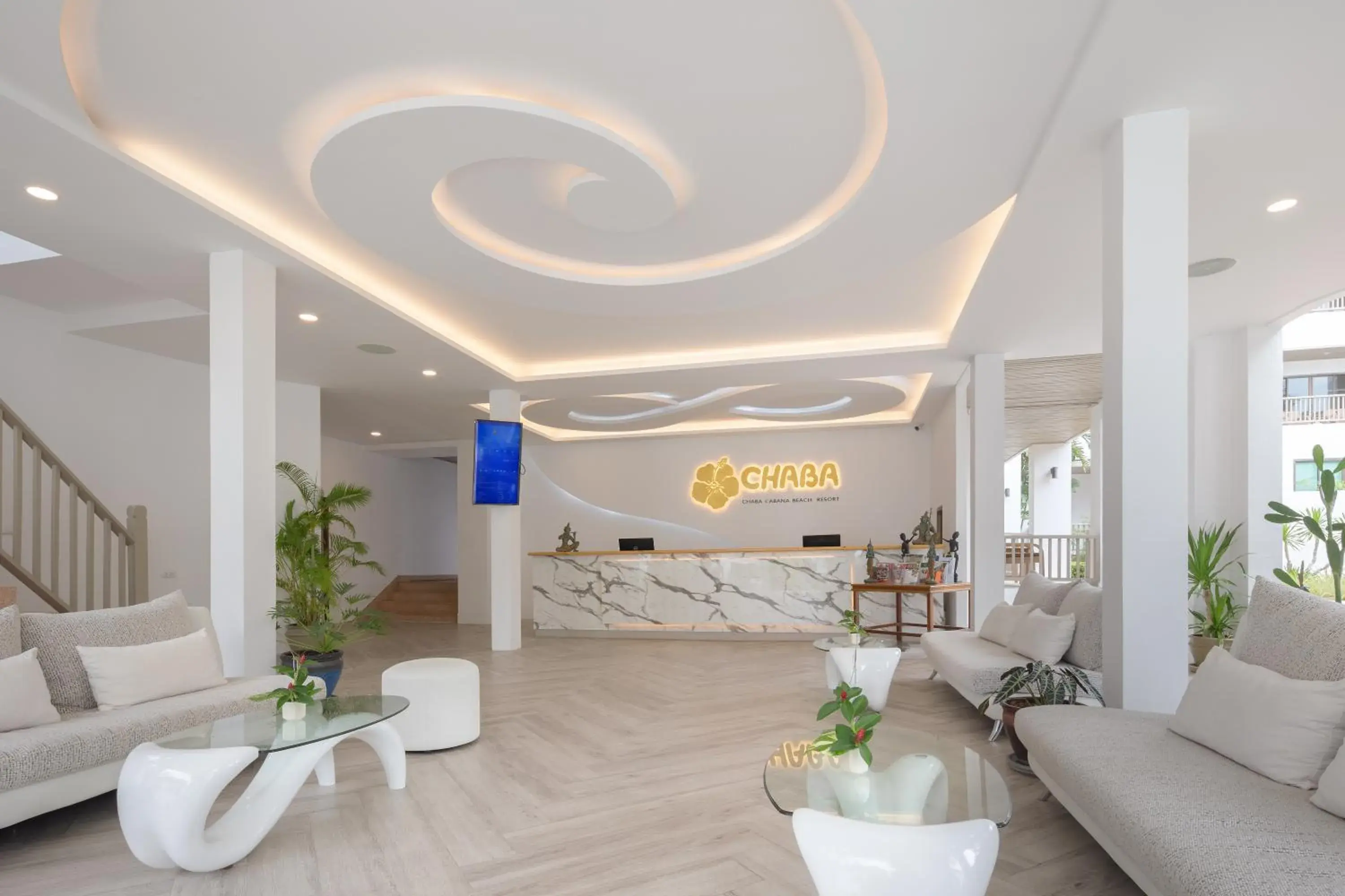 Lobby or reception in Chaba Cabana Beach Resort Lobby or reception in Chaba Cabana Beach Resort