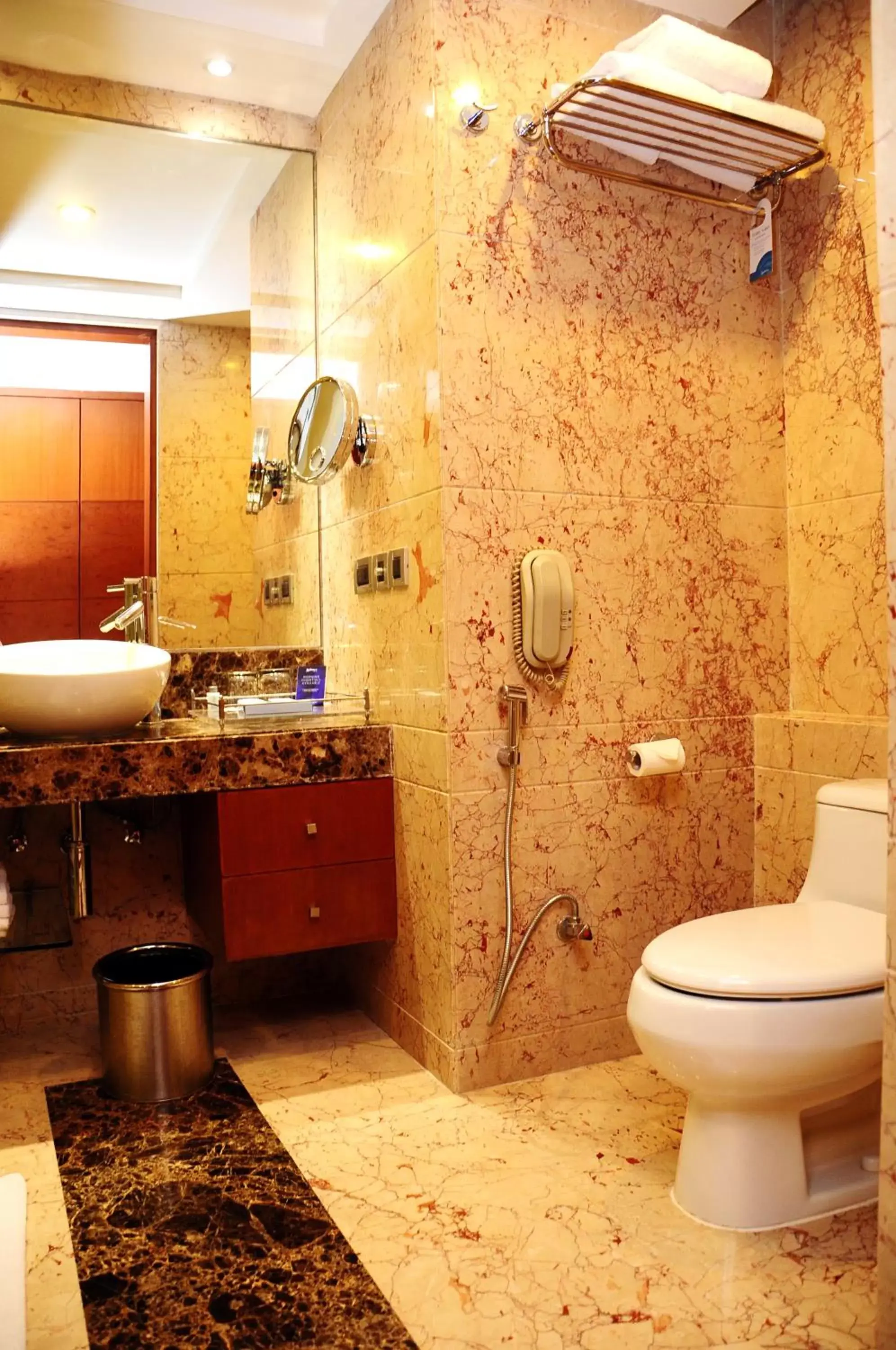 Toilet, Bathroom in Radisson Blu Plaza Delhi Airport