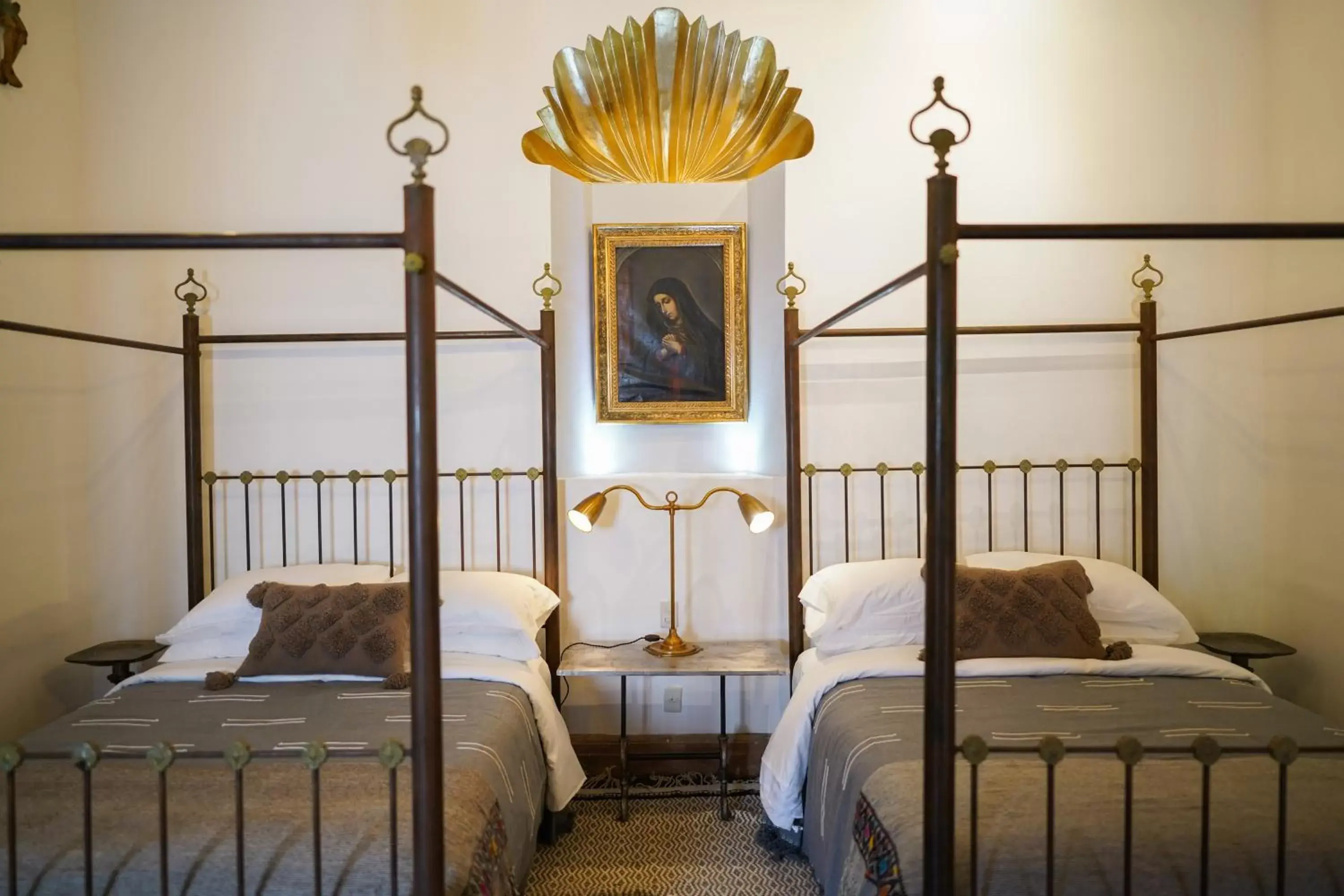 Bed in El Edén Hotel Boutique