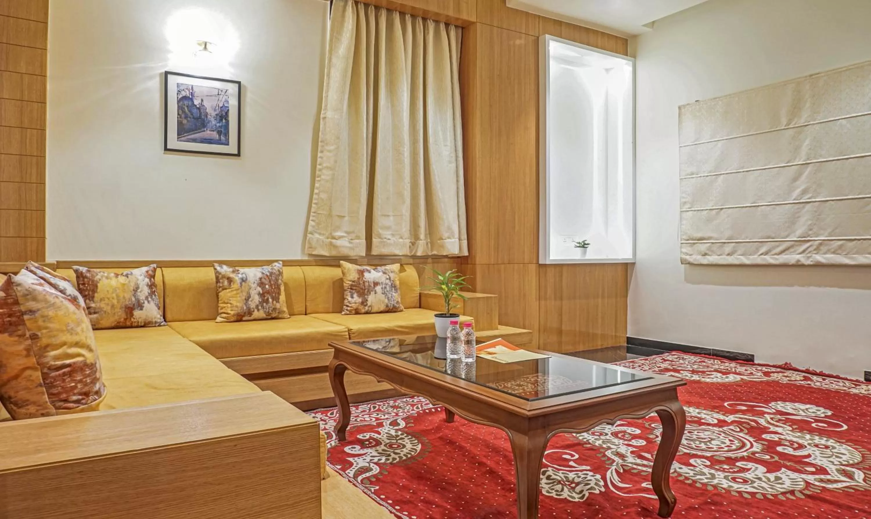 Seating area in Treebo The Utsav, Nashik