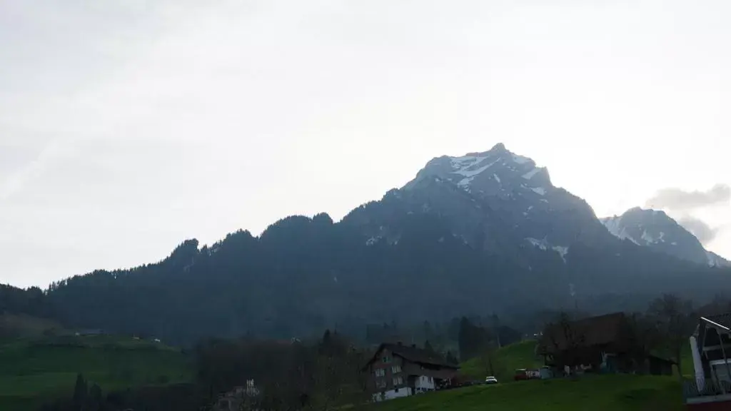 Mountain View in Hotel Roggerli