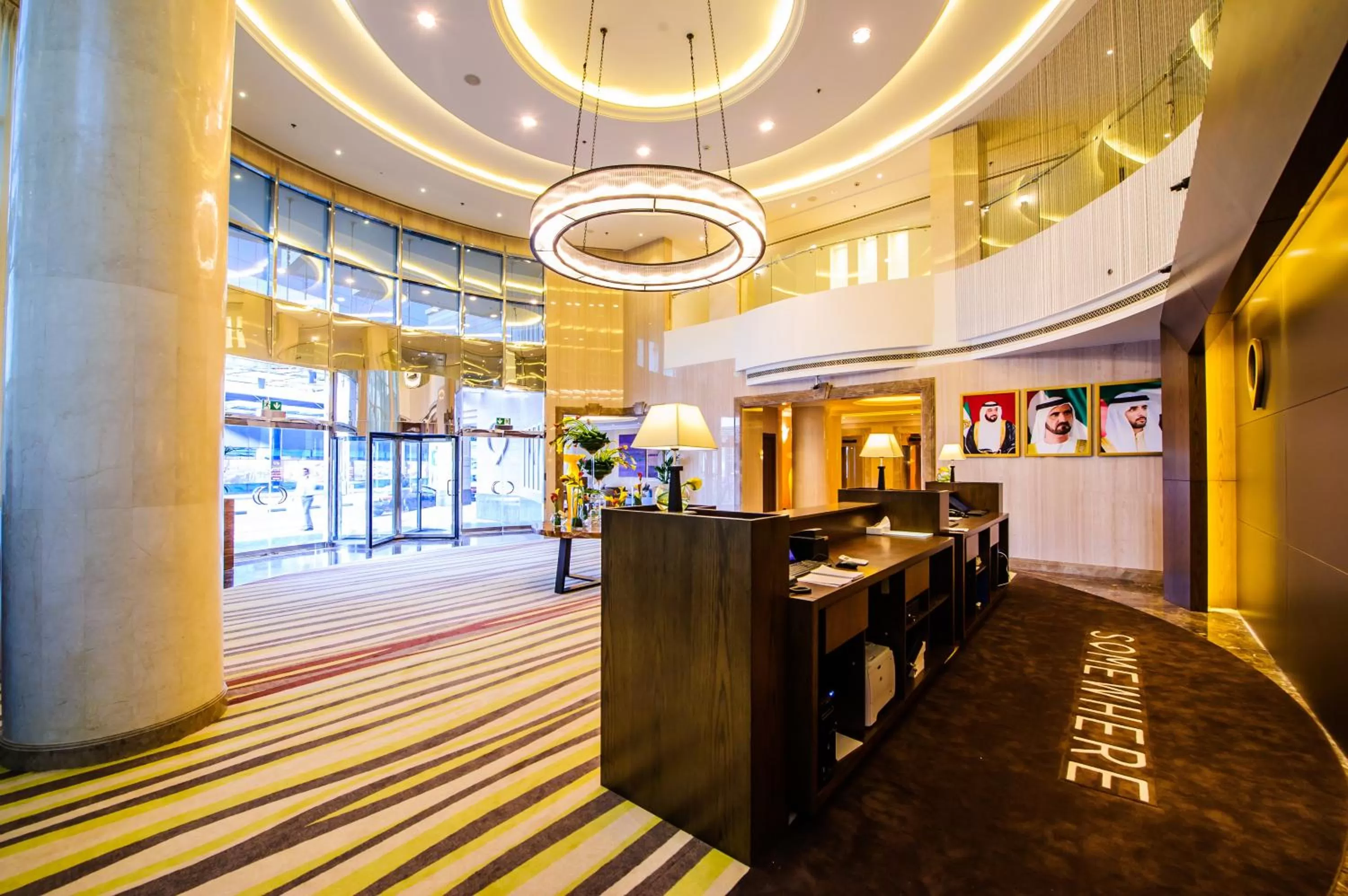 Lobby or reception in Somewhere Hotel Apartment