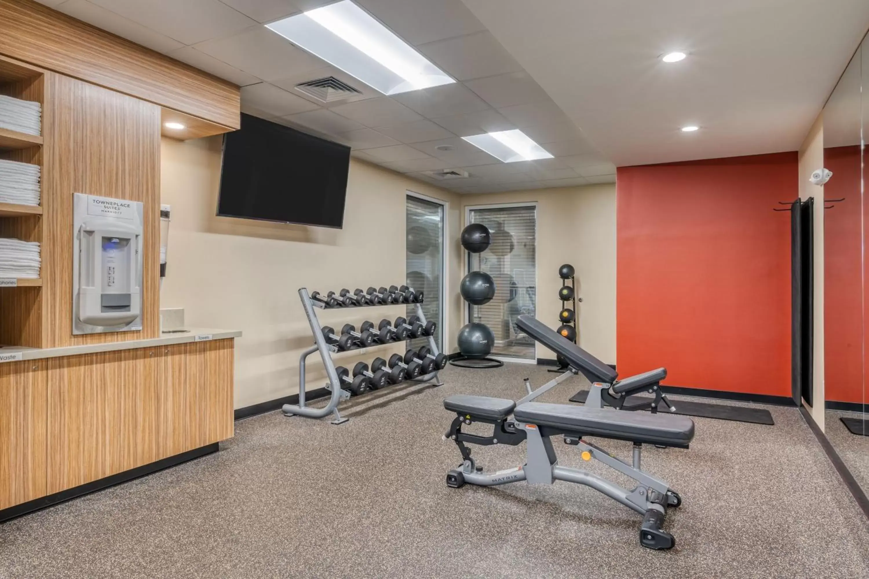 Fitness centre/facilities, Fitness Center/Facilities in TownePlace Suites by Marriott Indianapolis Airport