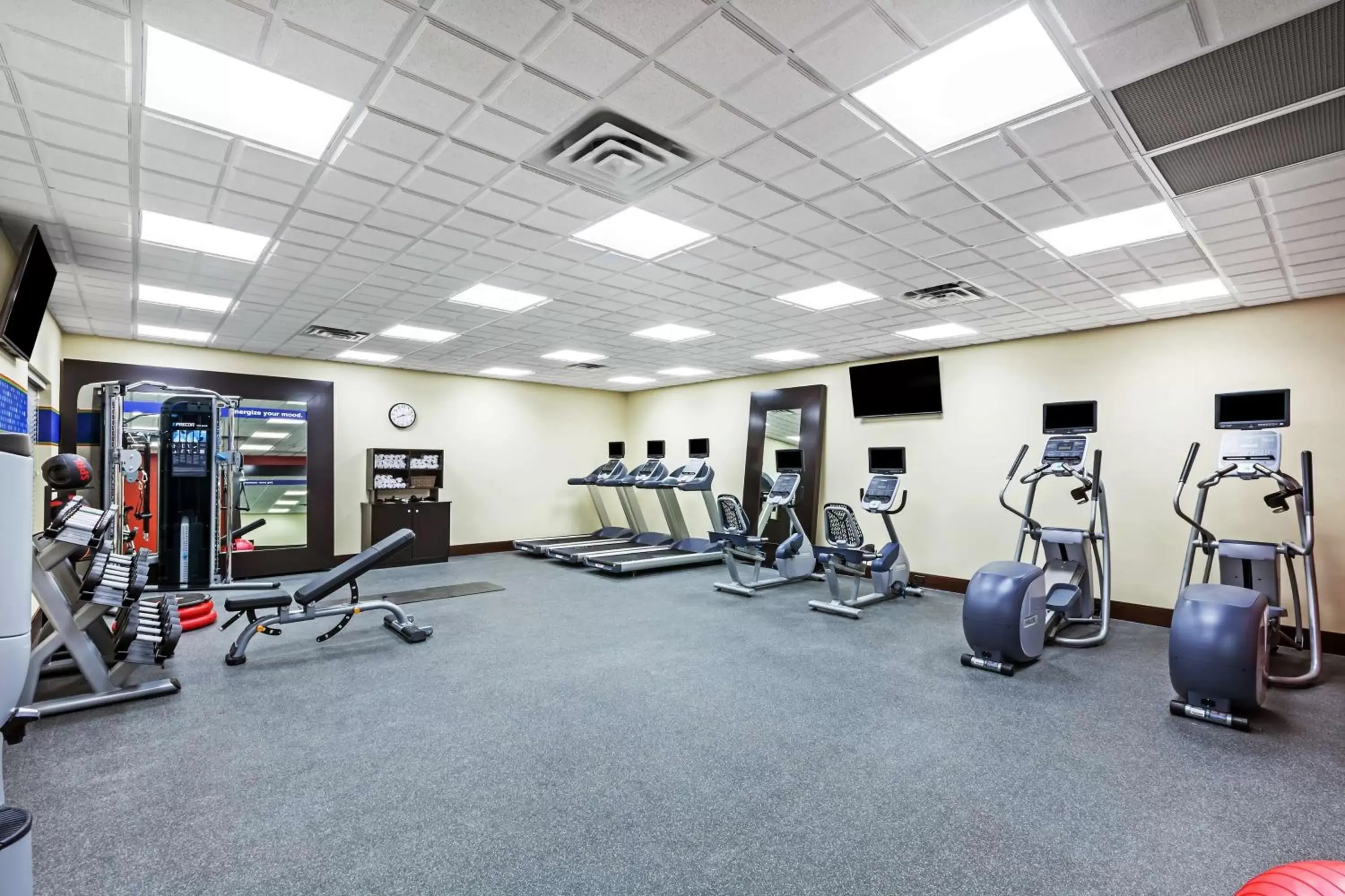 Fitness centre/facilities, Fitness Center/Facilities in Hampton Inn & Suites Houston I-10 West Park Row, Tx