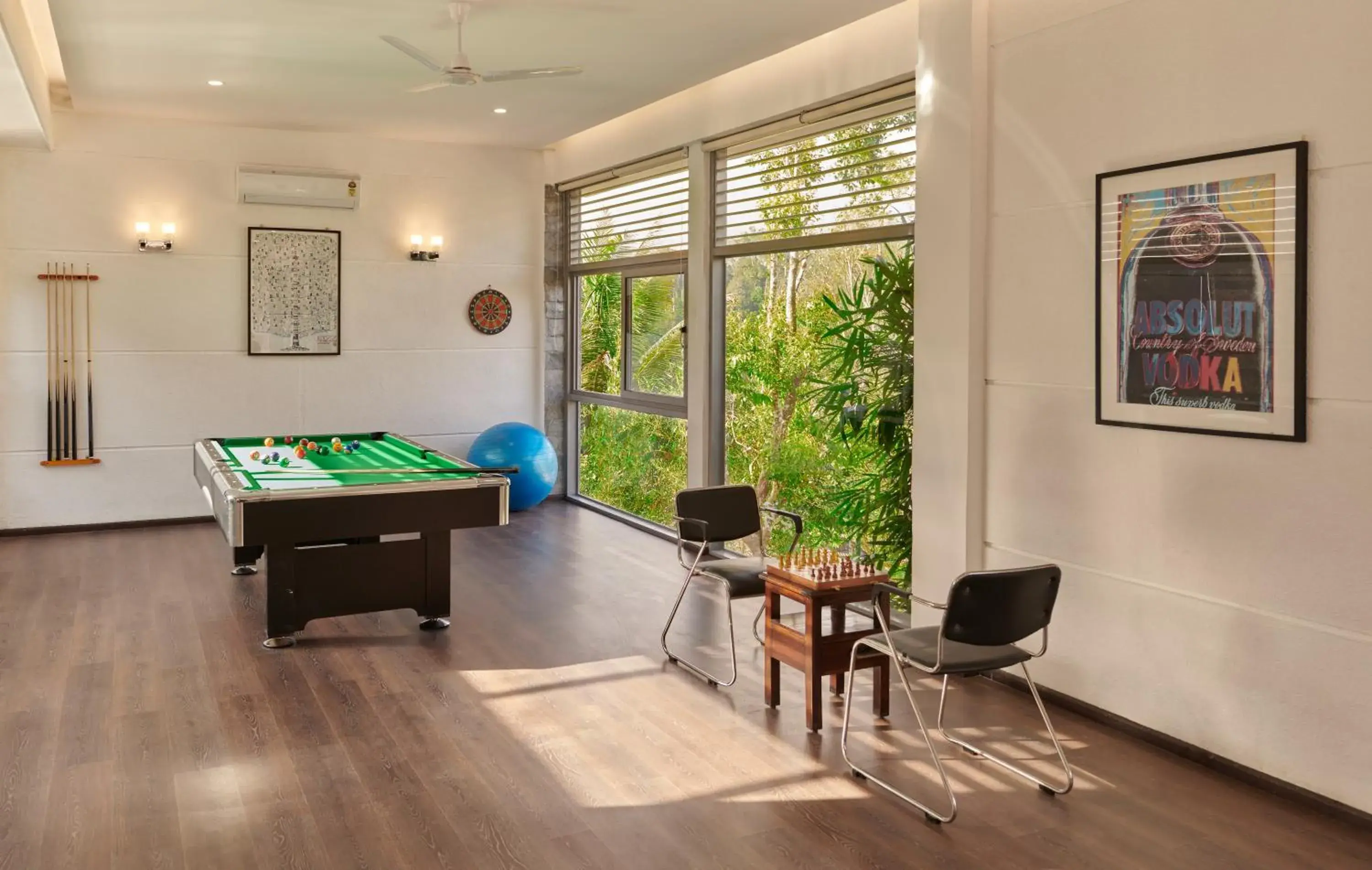 Game Room, Billiards in Ragamaya Resort & Spa Munnar