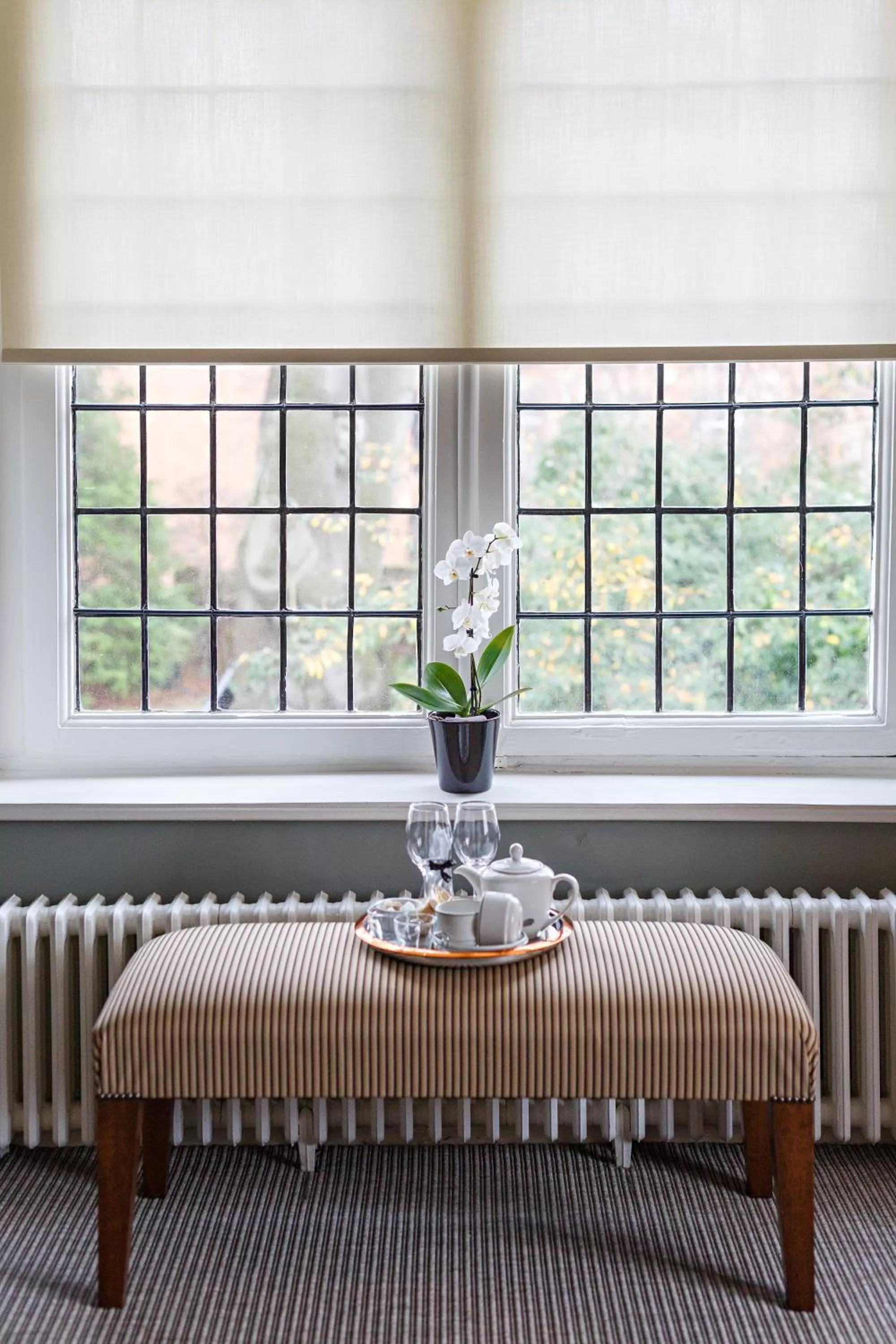 Decorative detail in The Assembly House in central Norwich