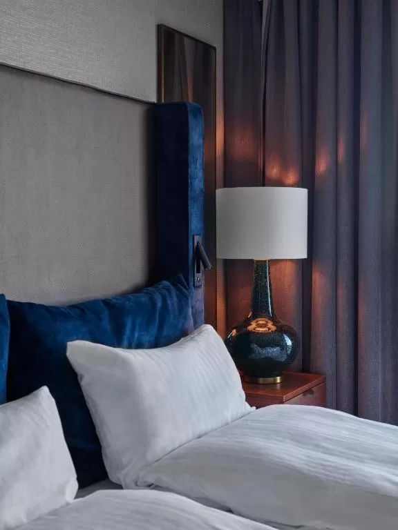 Bedroom, Bed in Radisson Blu Caledonien Hotel, Kristiansand