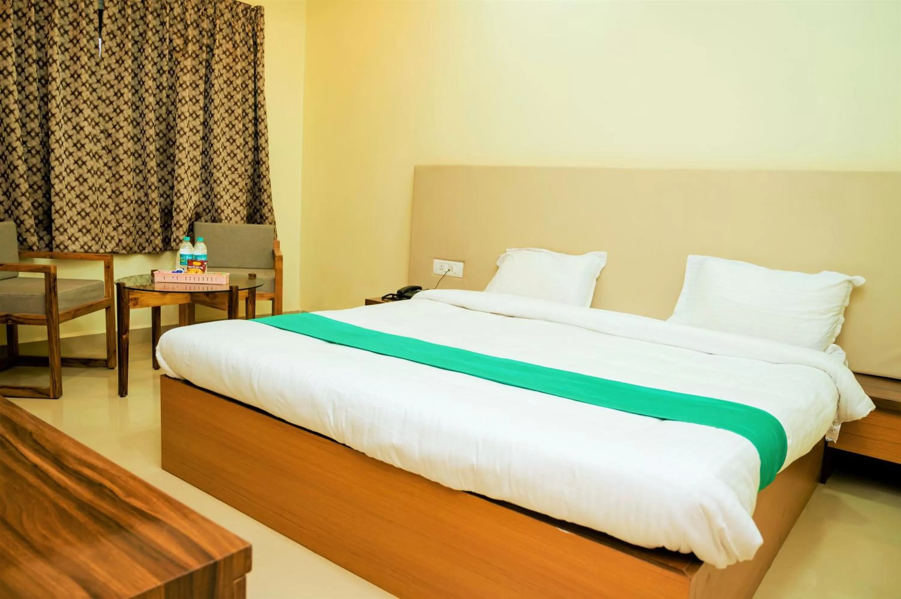 Bed in Hotel Green Apple