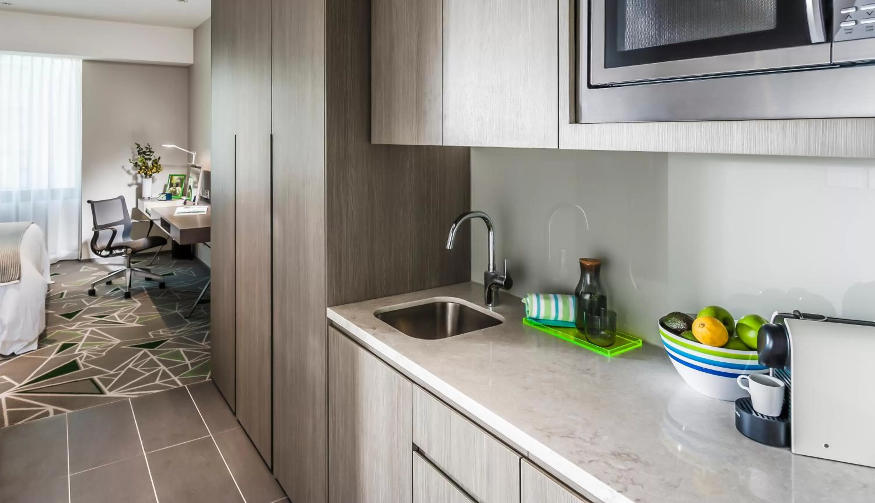 Kitchen or kitchenette in Capri by Fraser Brisbane