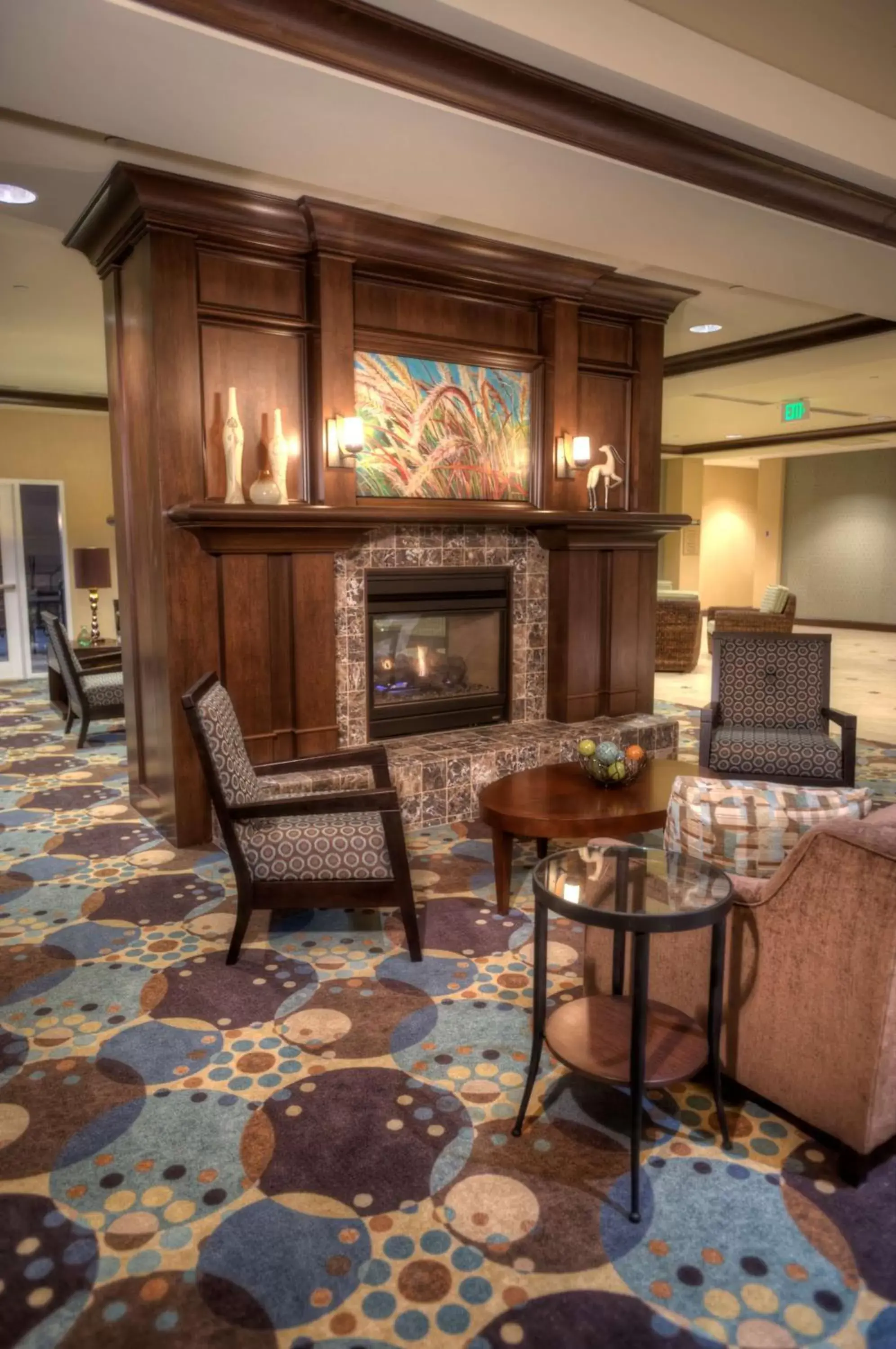 Lobby or reception, Seating Area in Hilton Garden Inn Omaha East/Council Bluffs