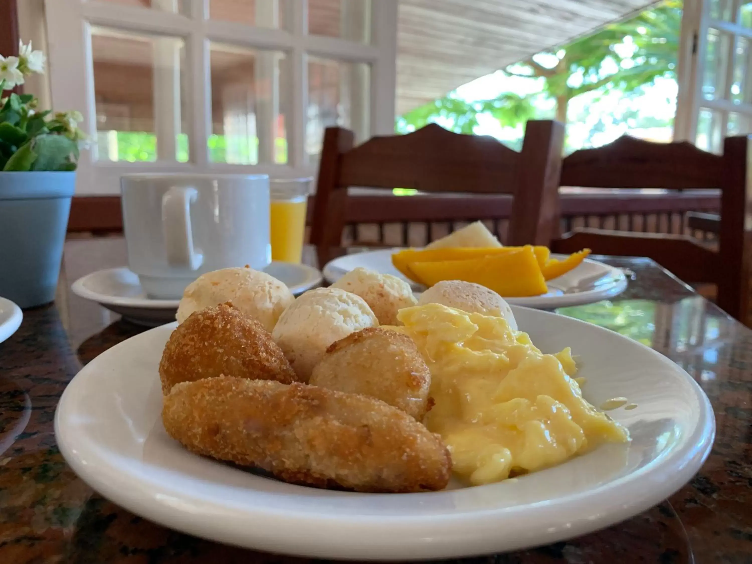 Buffet breakfast in Hotel São Sebastião da Praia