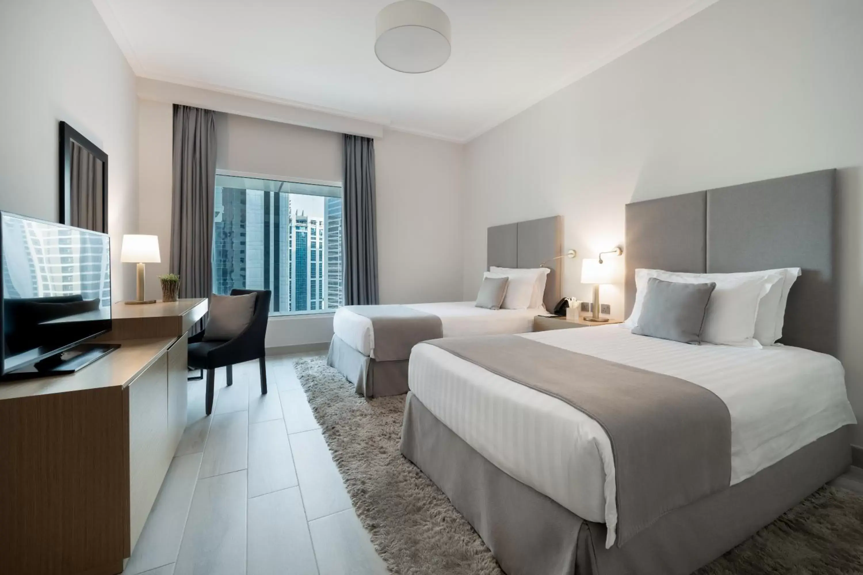 Bed in Centara West Bay Hotel & Residences Doha