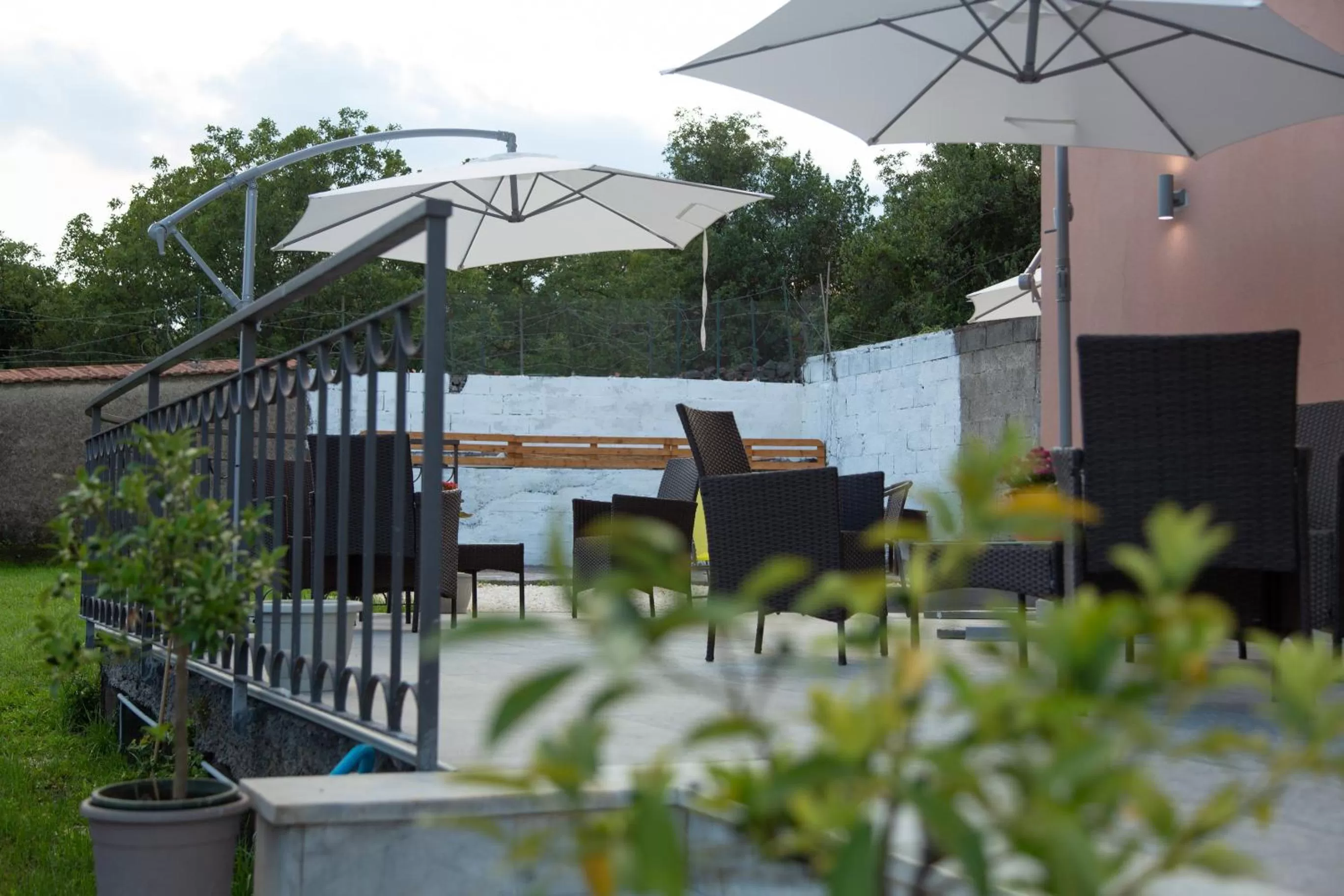 Garden in UP&B Rooms Catania