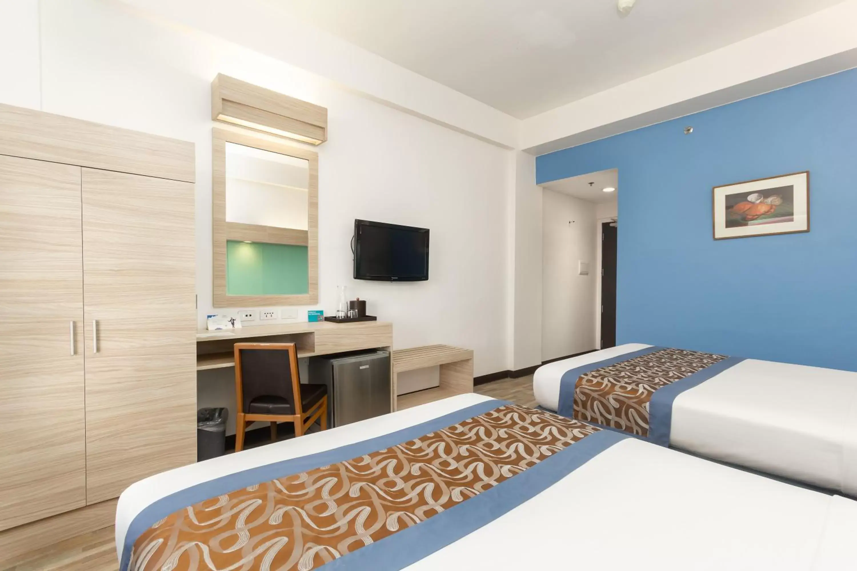 Bed in Microtel by Wyndham Mall of Asia