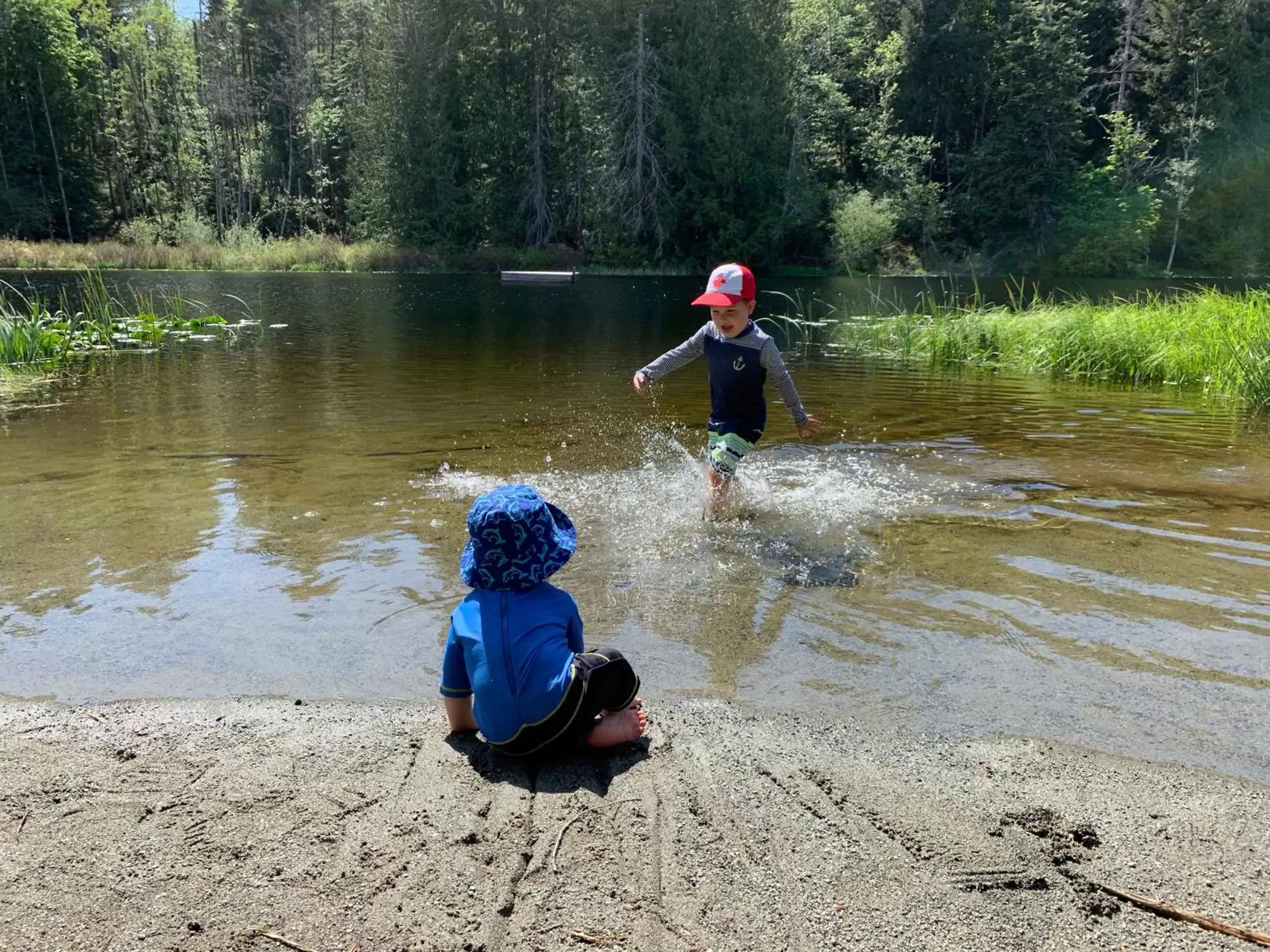 Beach in Cusheon Lake Resort