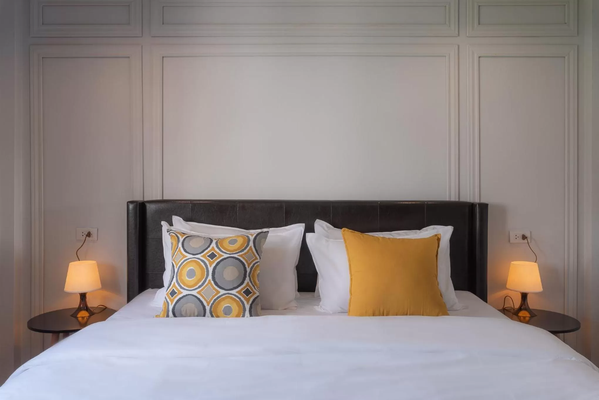 Bed in The Mellow Pillow Hotel @ Chiang Mai Gate