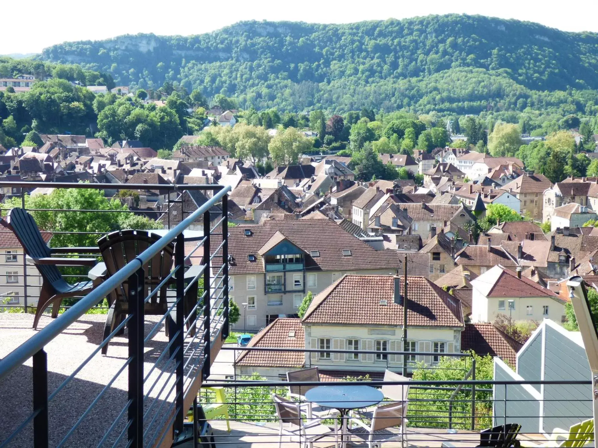 City view, Bird's-eye View in La Colline aux Yeux Doubs