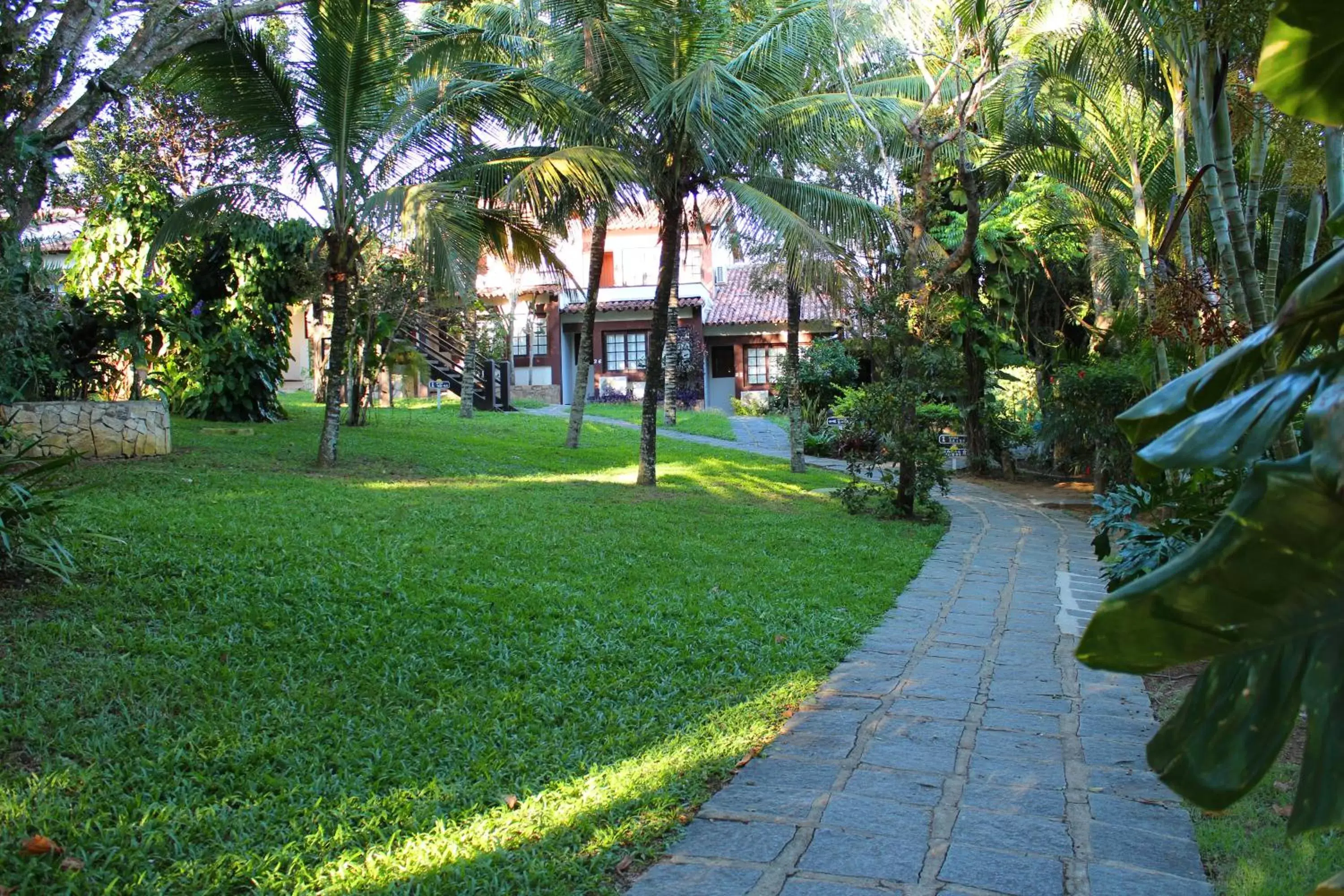 Garden in Pousada dos Reis