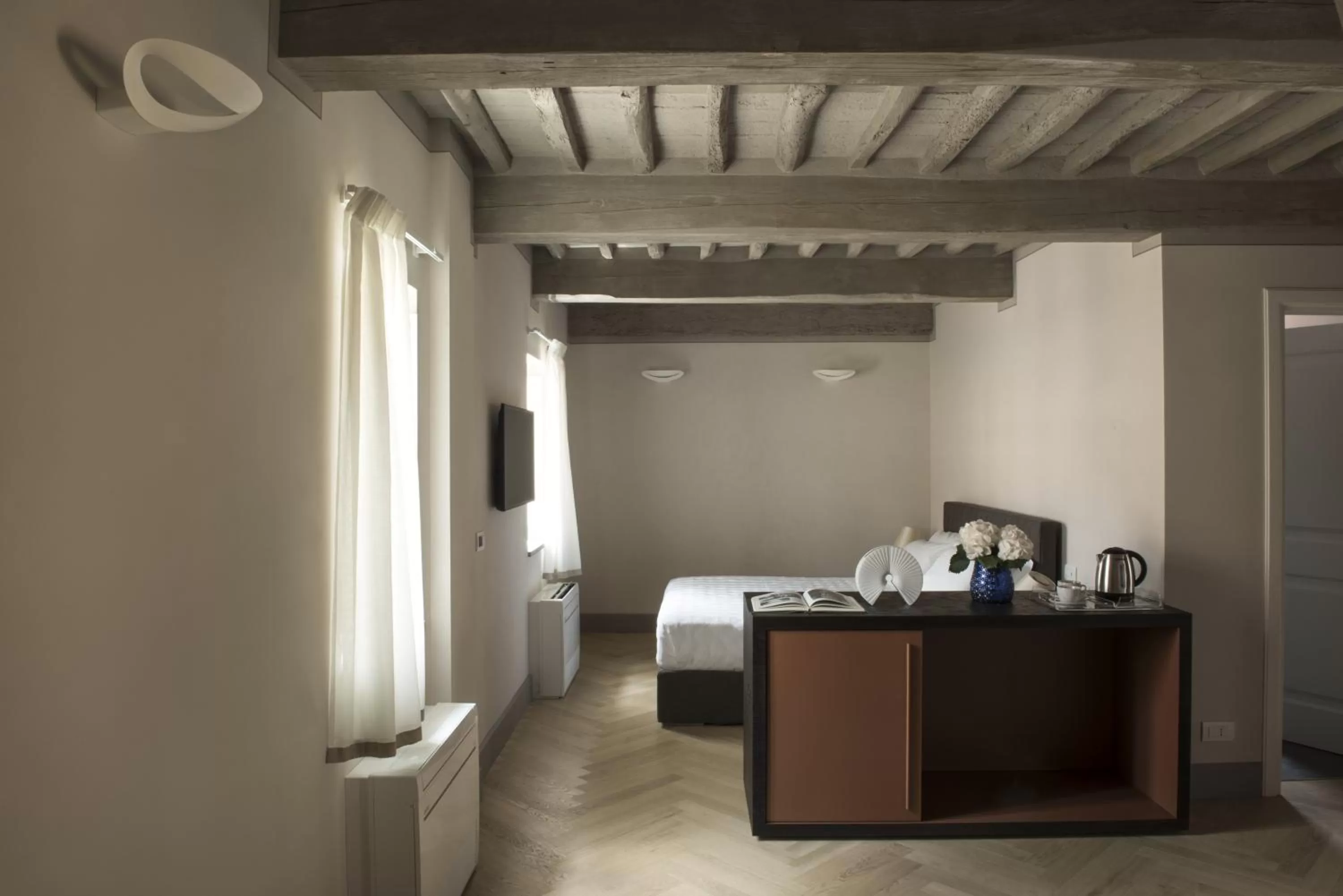 TV and multimedia, Bed in Palazzo Dipinto