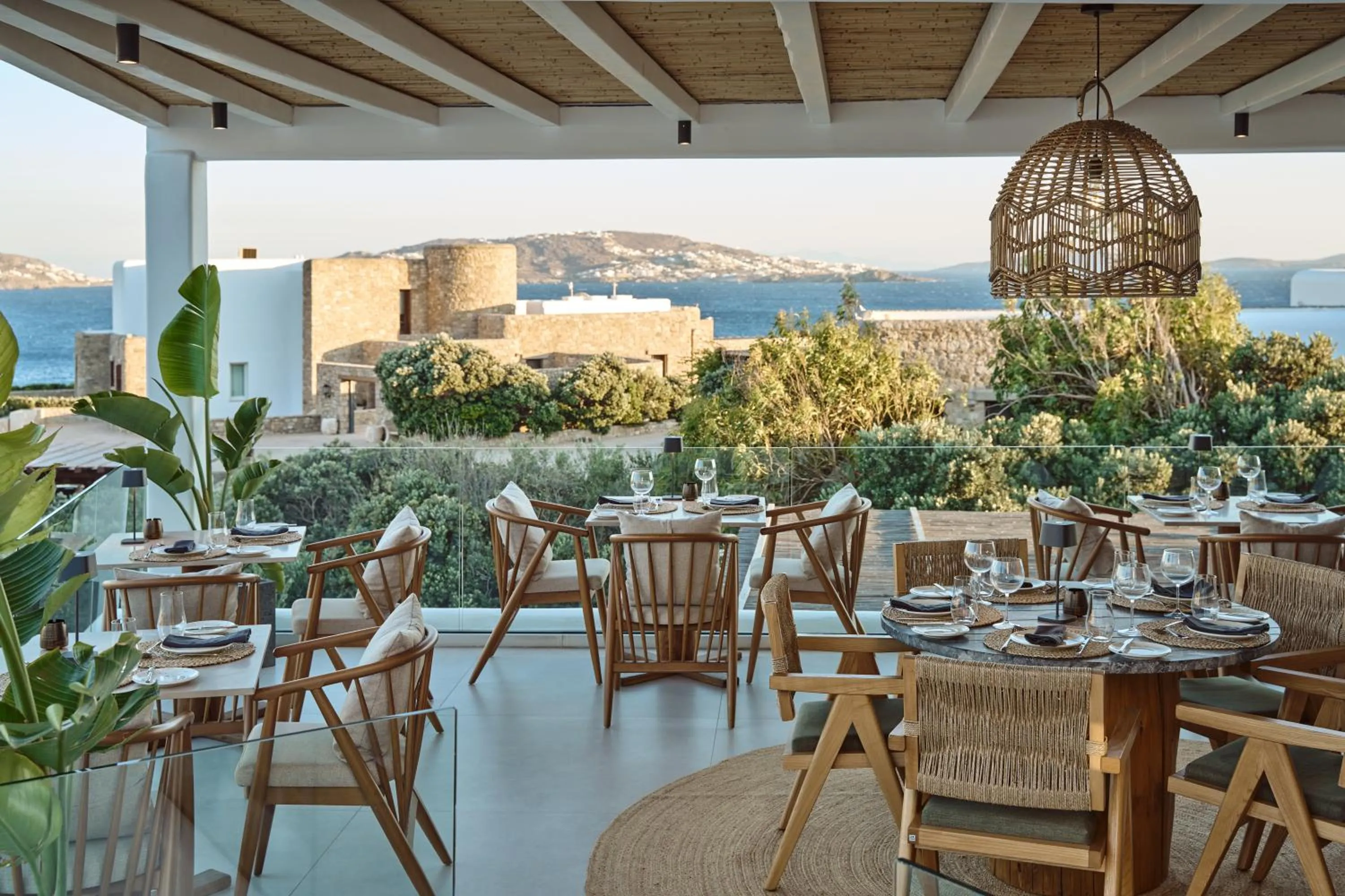 Restaurant/places to eat in Mykonos Princess Hotel