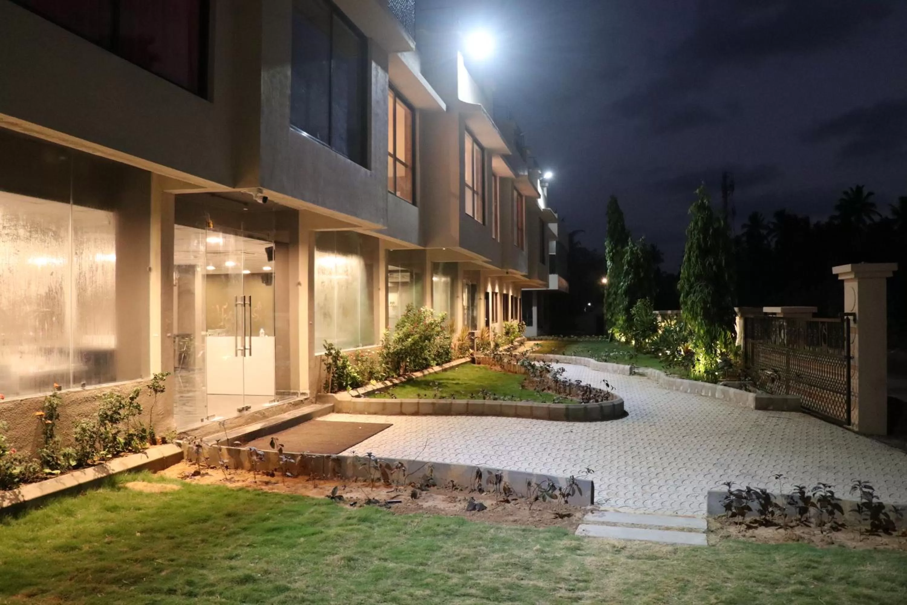 Facade/entrance in Nest Beacon Resort Daman