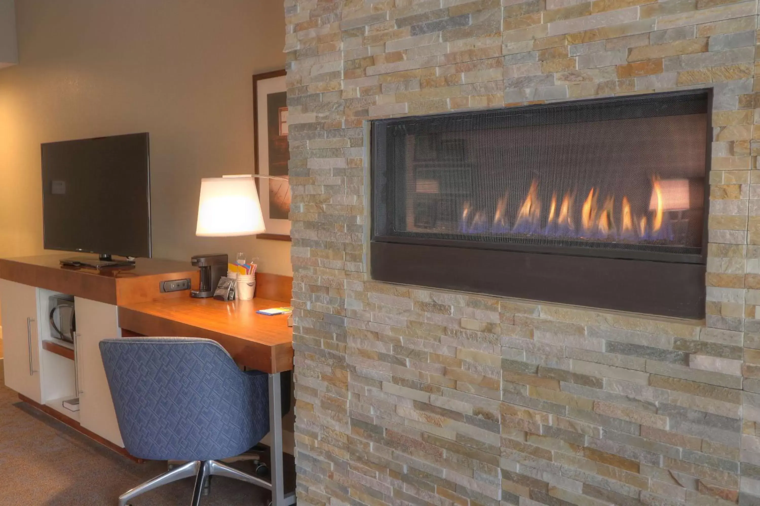 Bedroom, TV/Entertainment Center in Hampton Inn Gatlinburg Historic Nature Trail, Tn