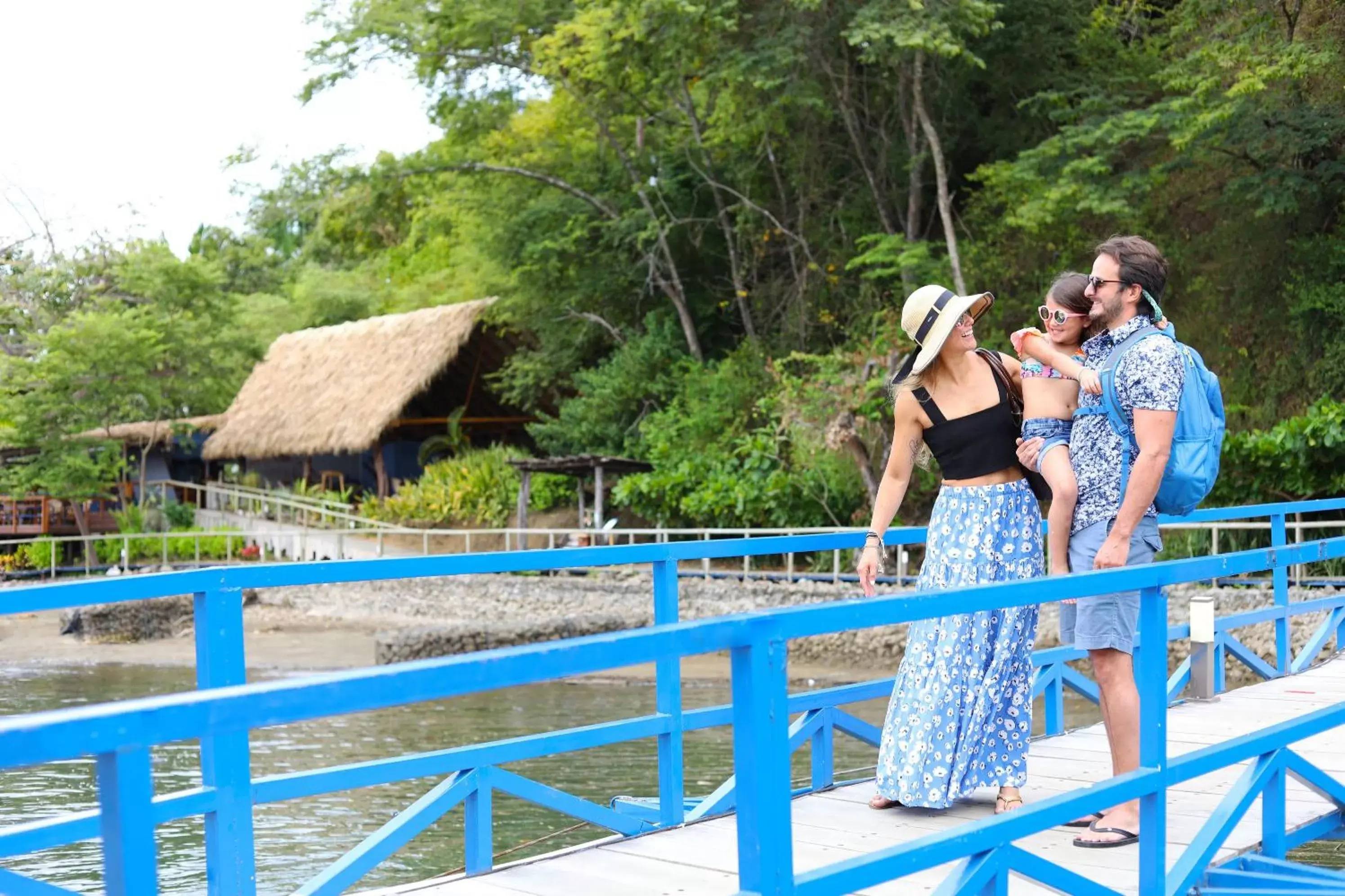 Lobby or reception in Isla Chiquita Glamping Hotel