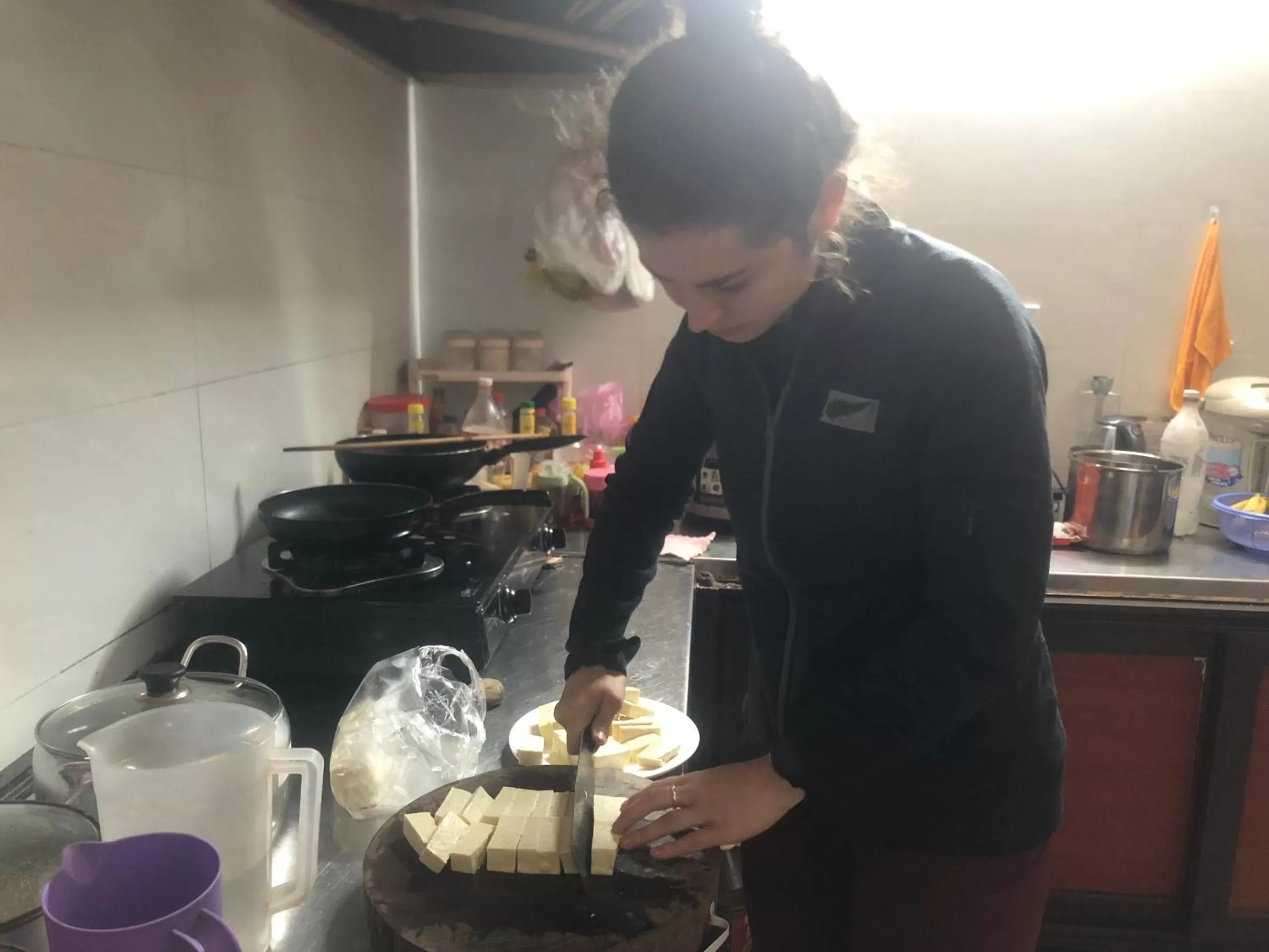 Kitchen or kitchenette in Tam Coc Full House Homestay