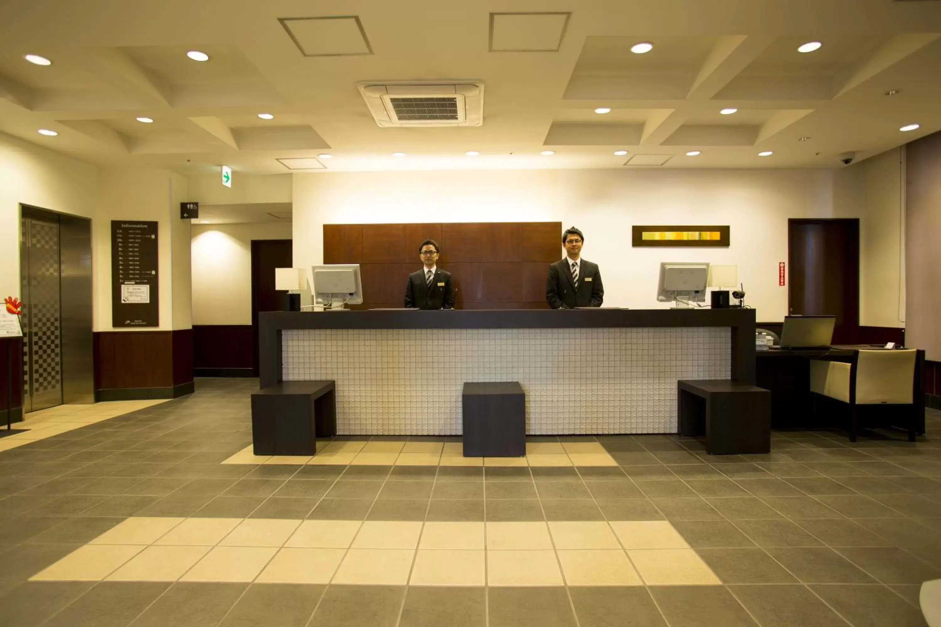 Lobby or reception in Hotel Hakata Place Lobby or reception in Hotel Hakata Place