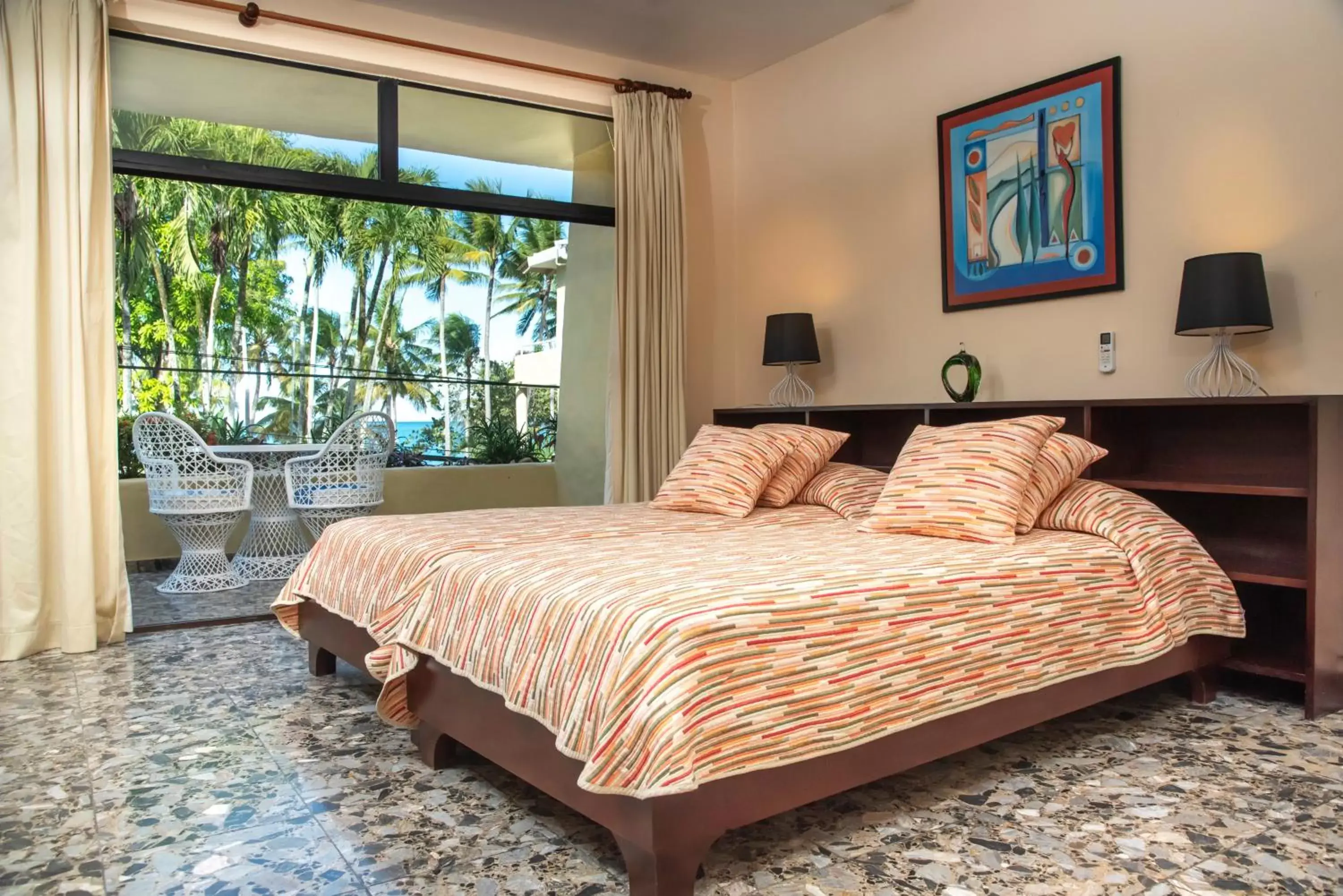 Bed in Cabarete Palm Beach Condos