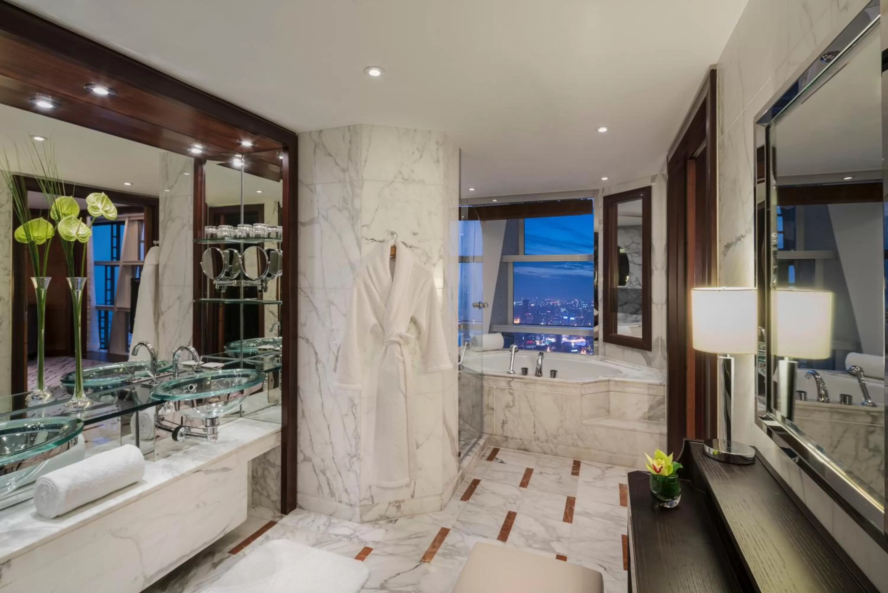 Bathroom in Grand Hyatt Shanghai