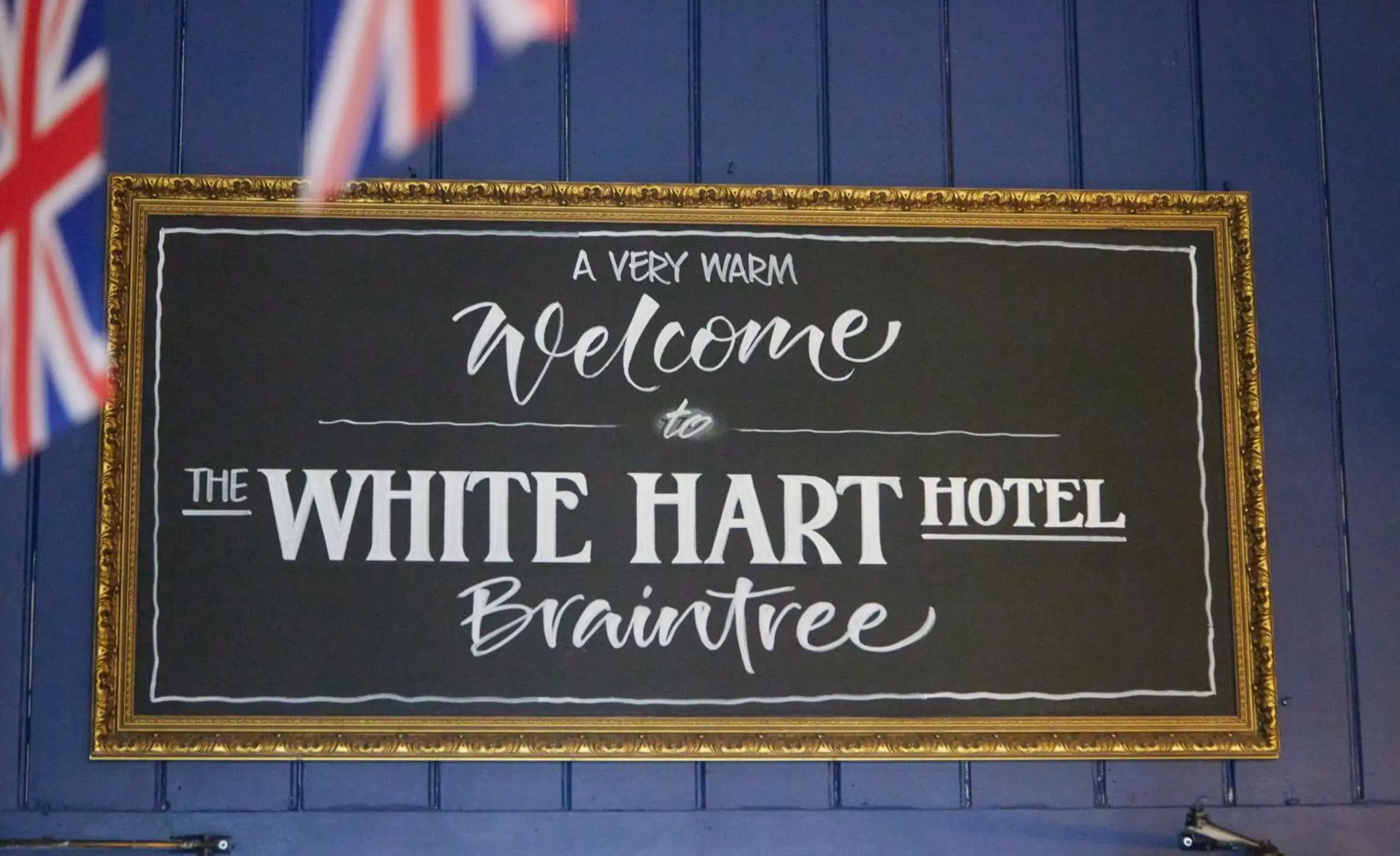 Logo/Certificate/Sign in White Hart Hotel by Greene King Inns