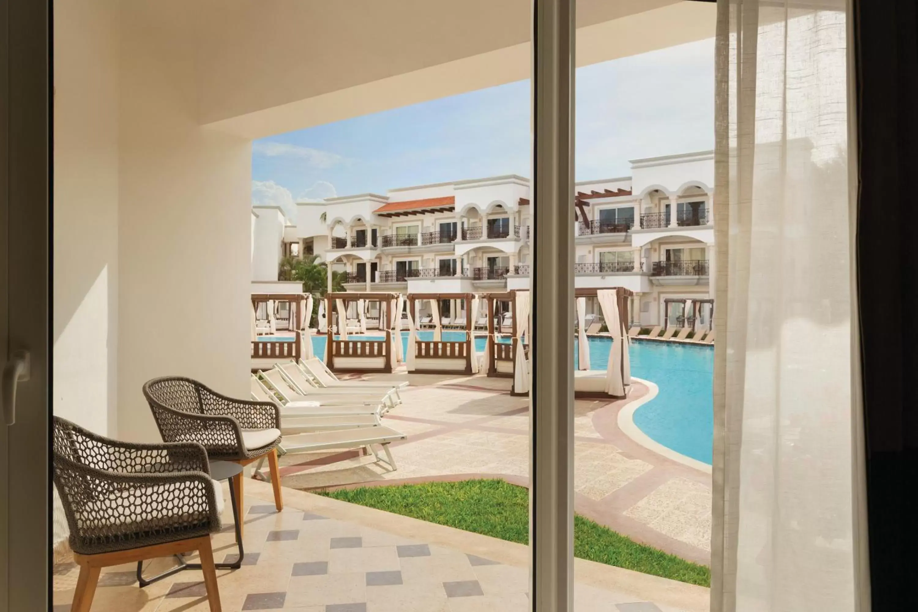 Pool View in Hilton Playa del Carmen, an All-Inclusive Adult Only Resort