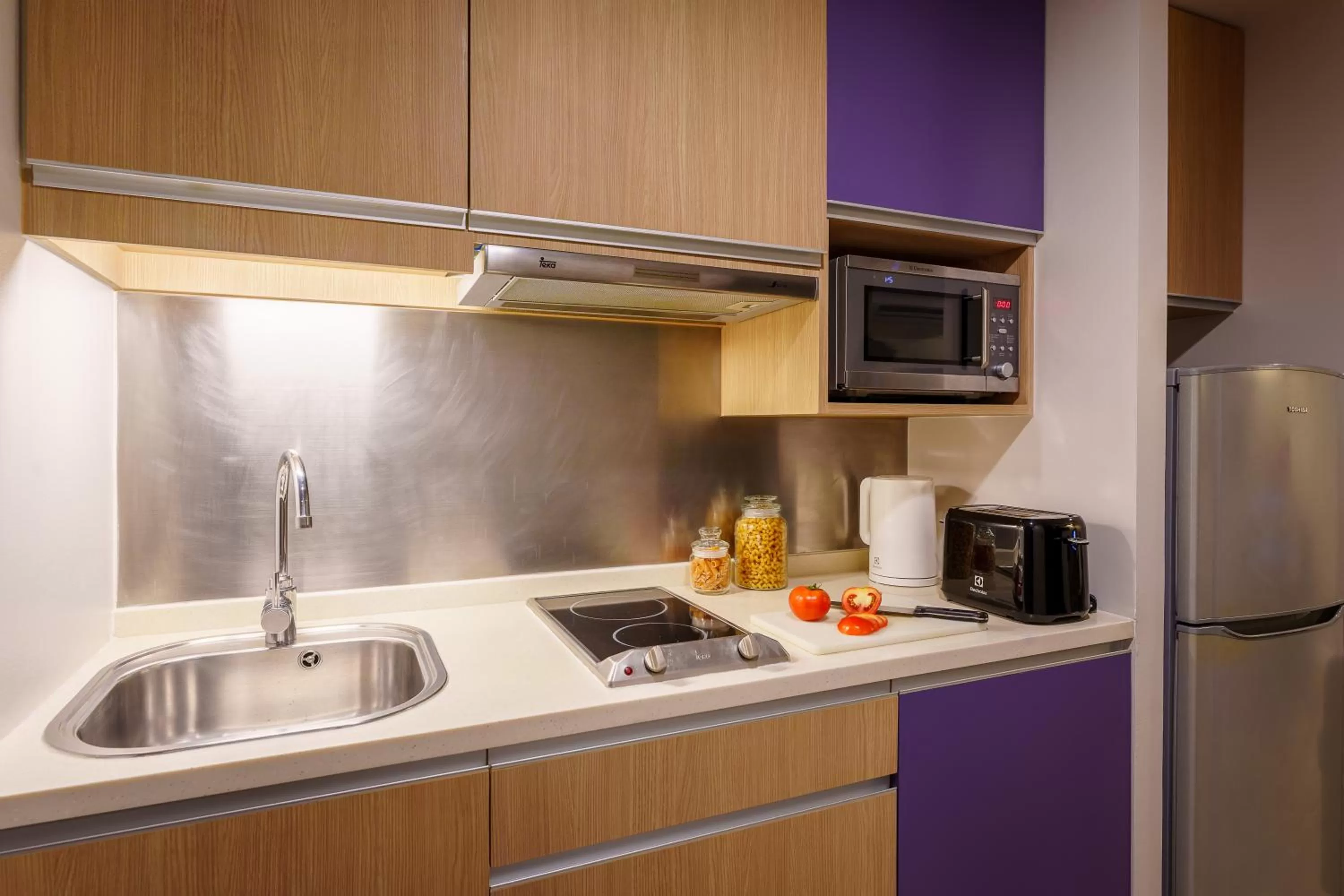 Kitchen or kitchenette in Citadines Sukhumvit 16 Bangkok