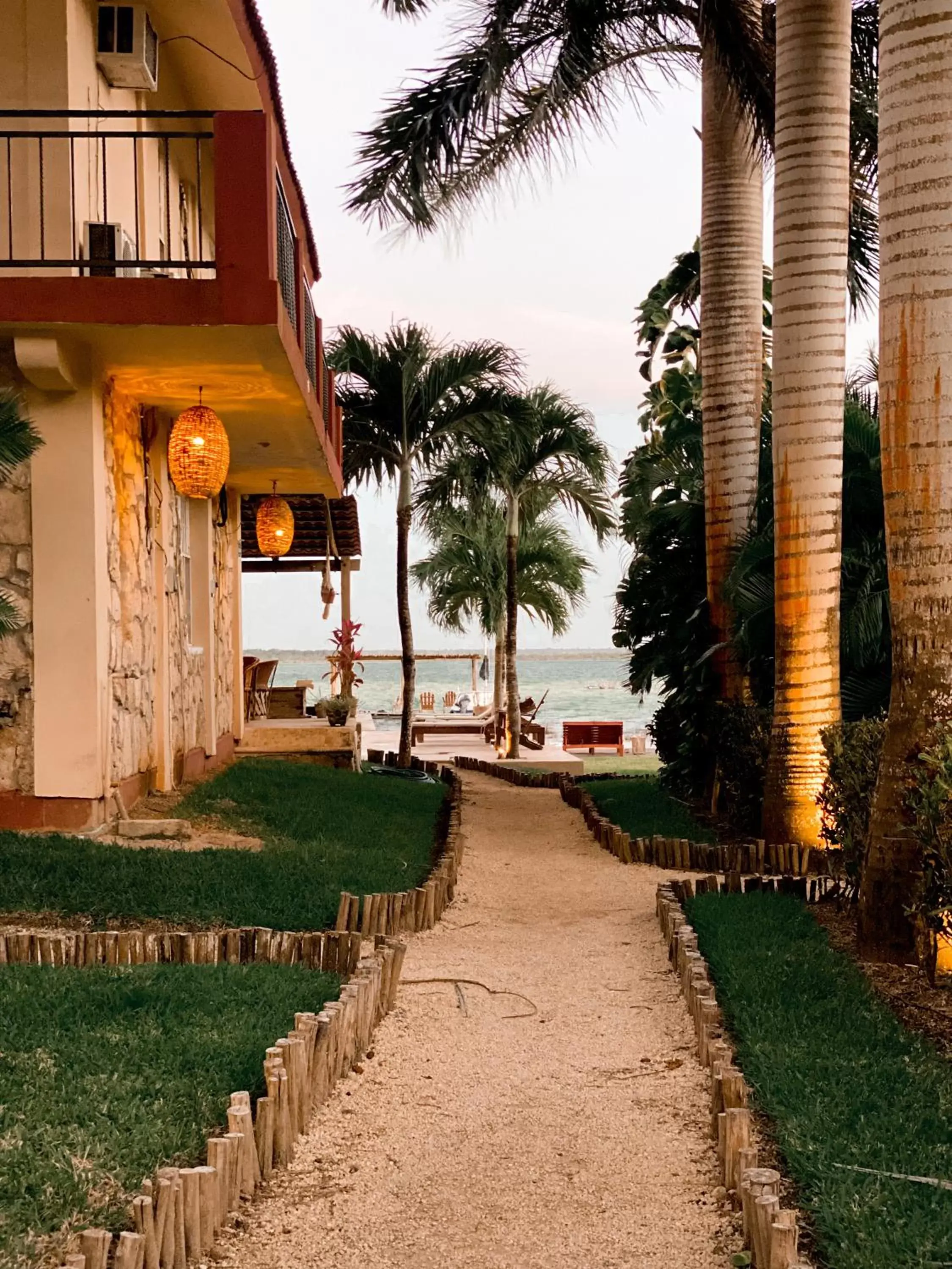 Facade/entrance in Hotel CasaBakal - A pie de Laguna - Bacalar