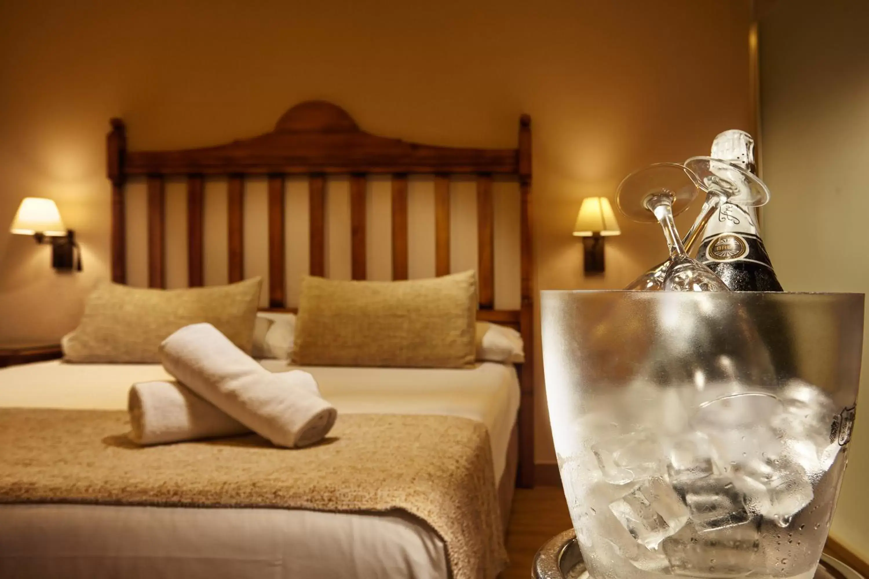 Bed in Villa Flamenca