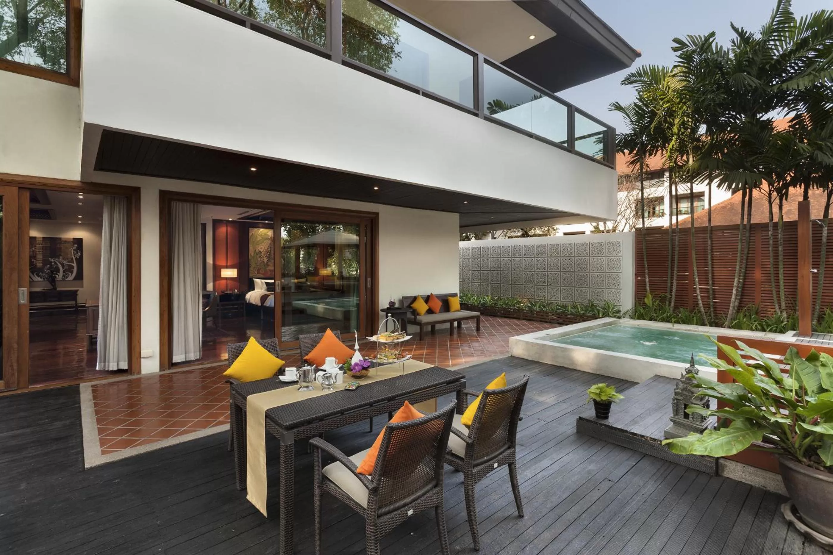 Balcony/Terrace in RatiLanna Riverside Spa Resort