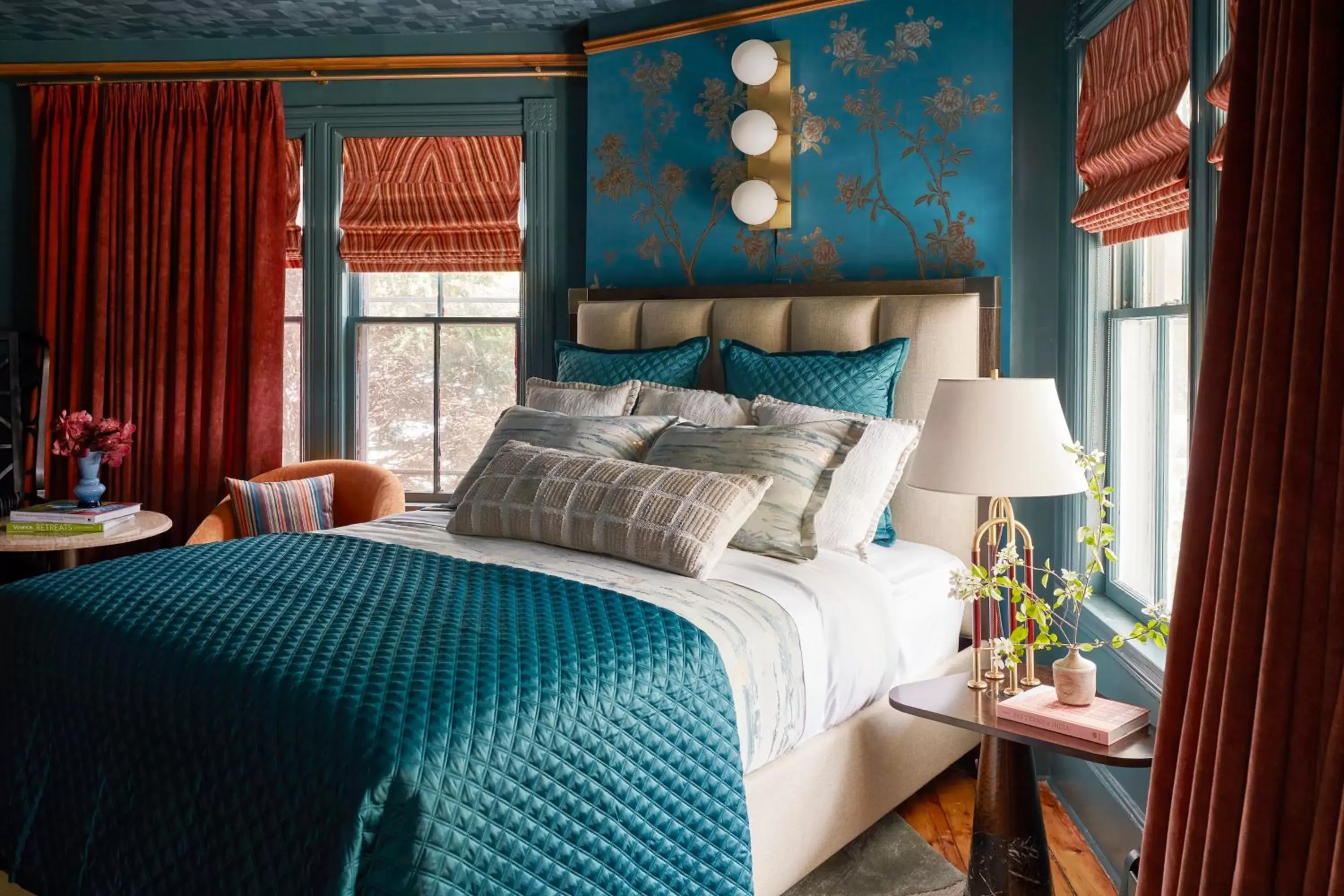 Bed in The Cornell Inn, Lenox & The Berkshires Bed in The Cornell Inn, Lenox & The Berkshires