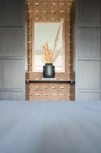 Bedroom, Bed in Meerhotel Großenbrode