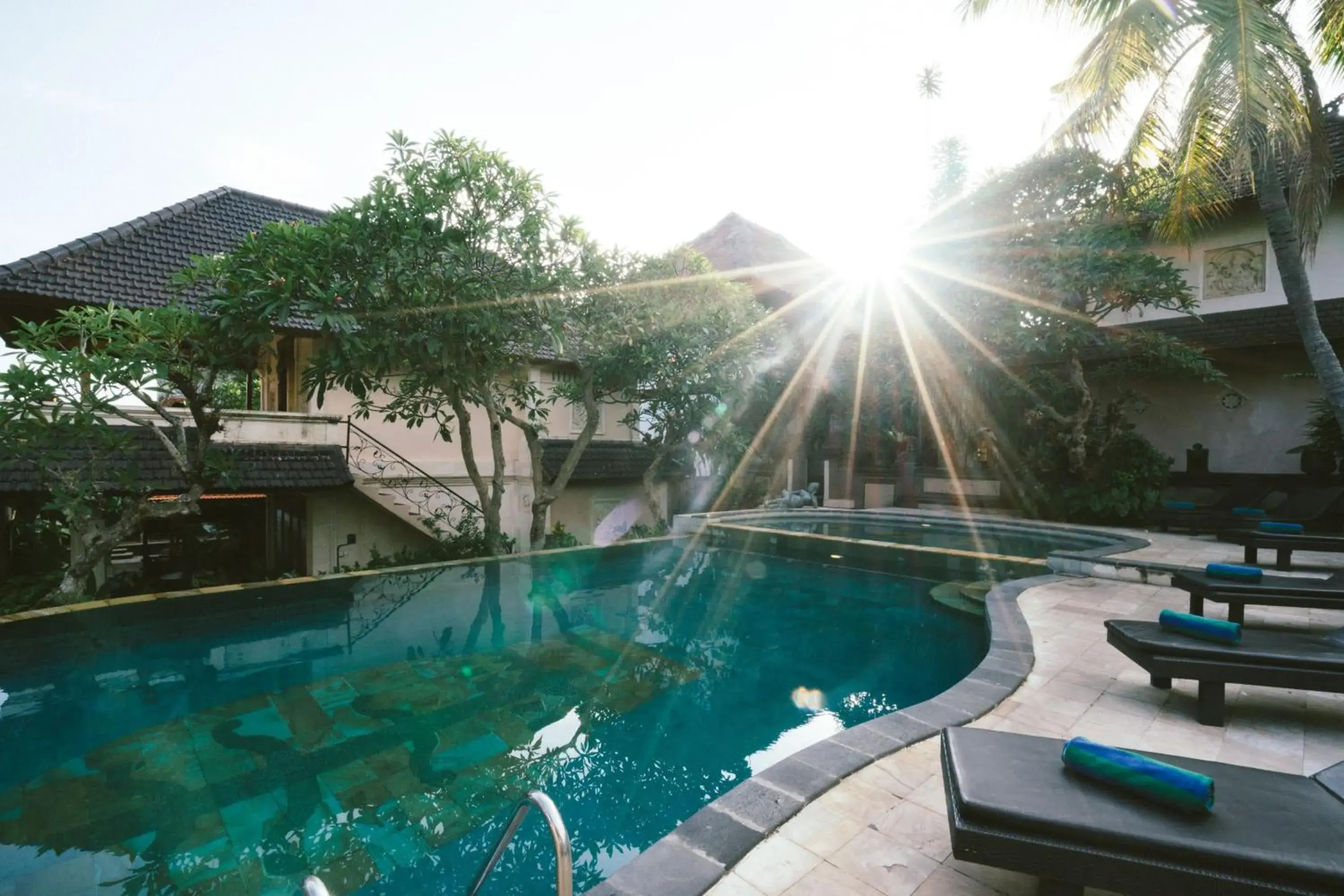 Swimming Pool in Honeymoon Guesthouse