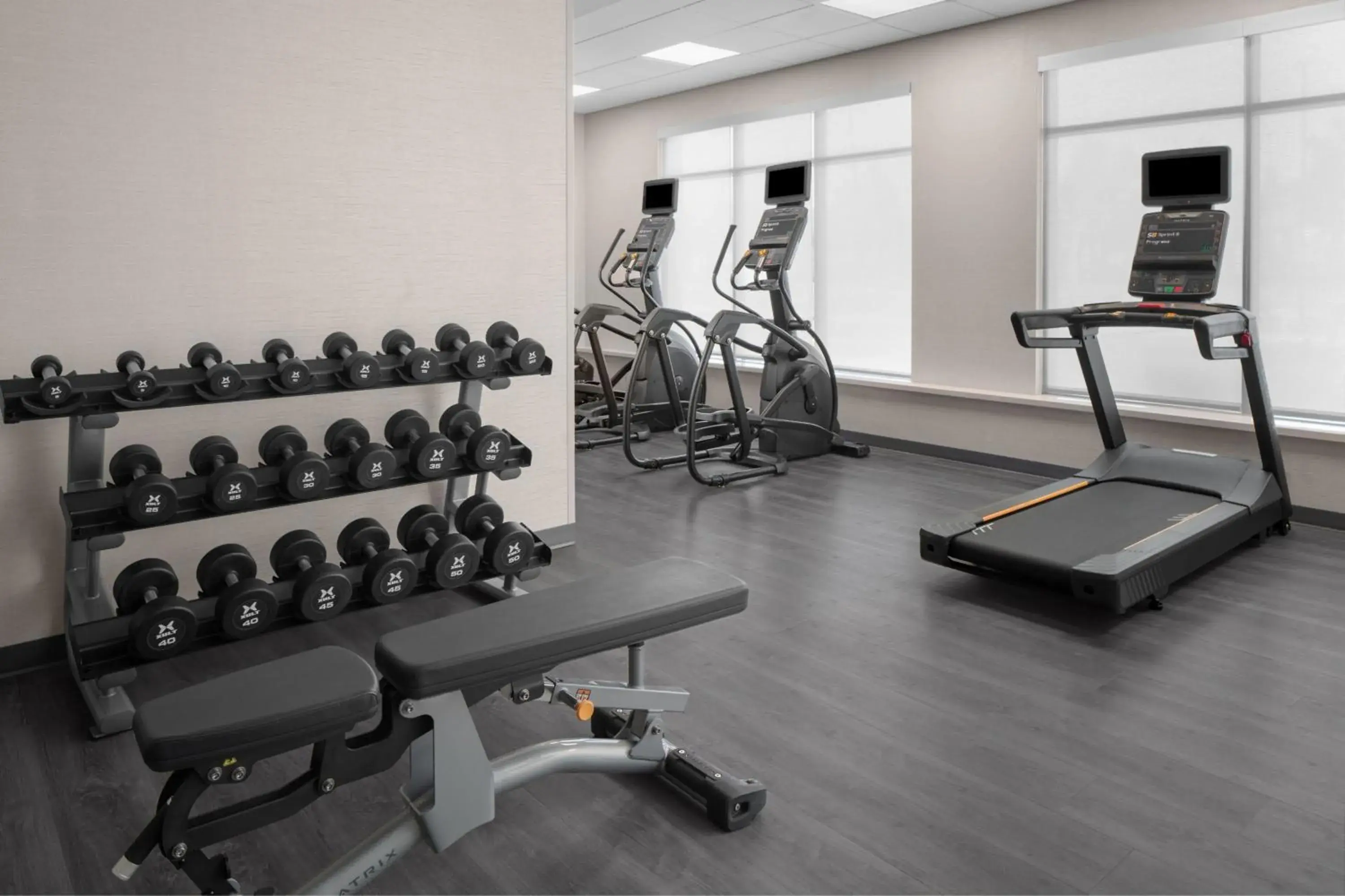 Fitness centre/facilities, Fitness Center/Facilities in TownePlace Suites by Marriott Sacramento Rancho Cordova