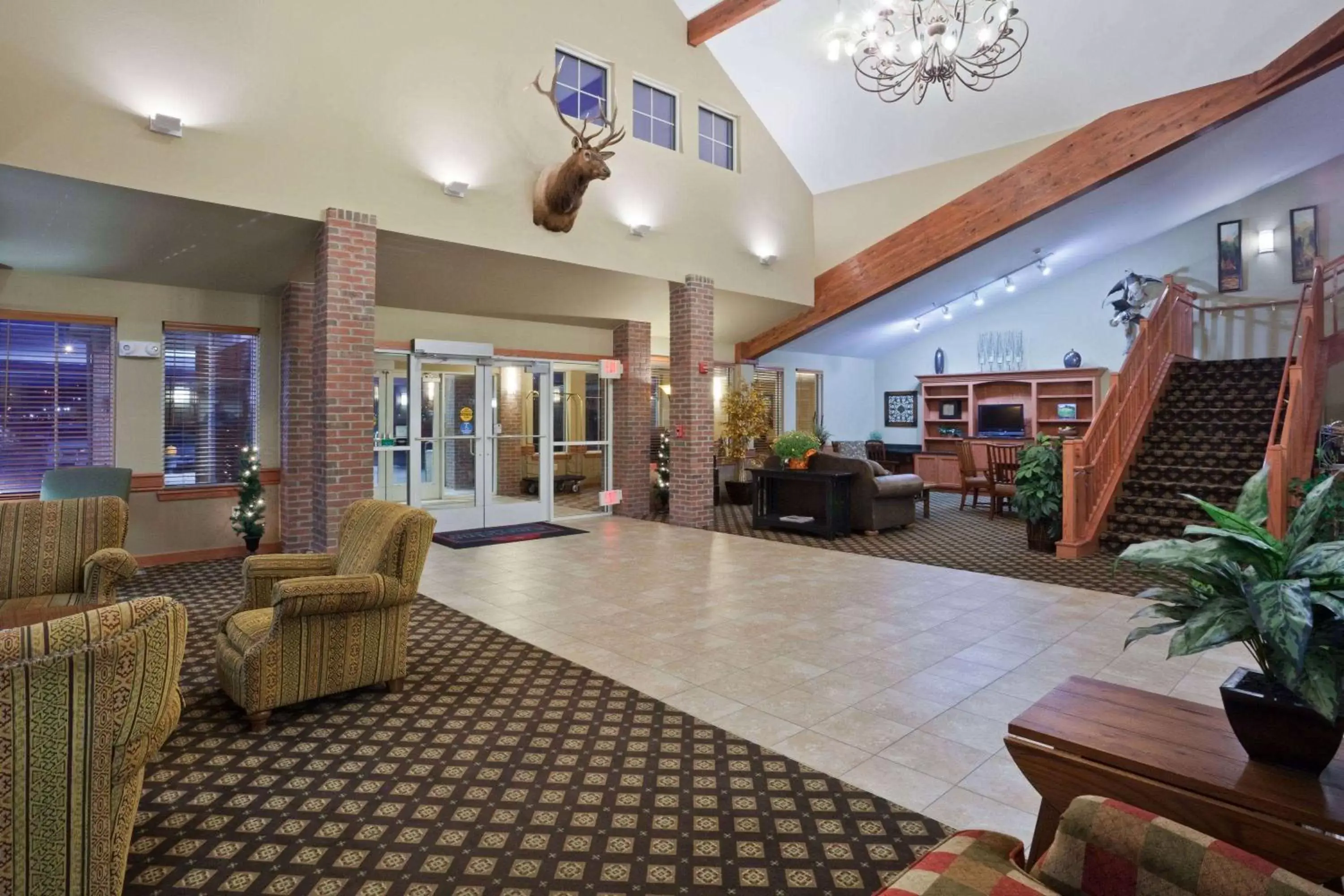 Lobby or reception, Lobby/Reception in AmericInn by Wyndham Fort Pierre Conference Center
