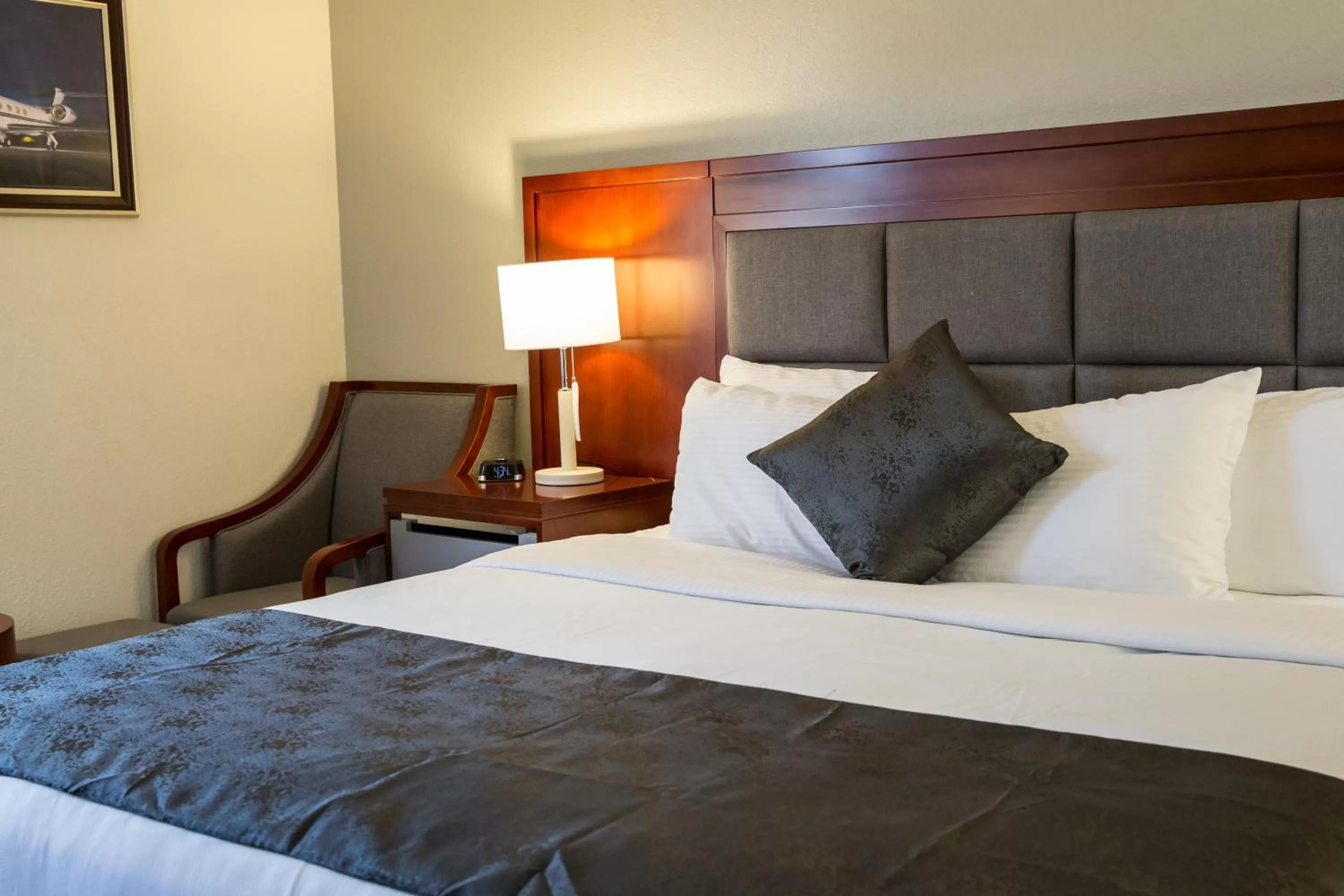 Bedroom in Ramada Plaza by Wyndham Chicago North Shore