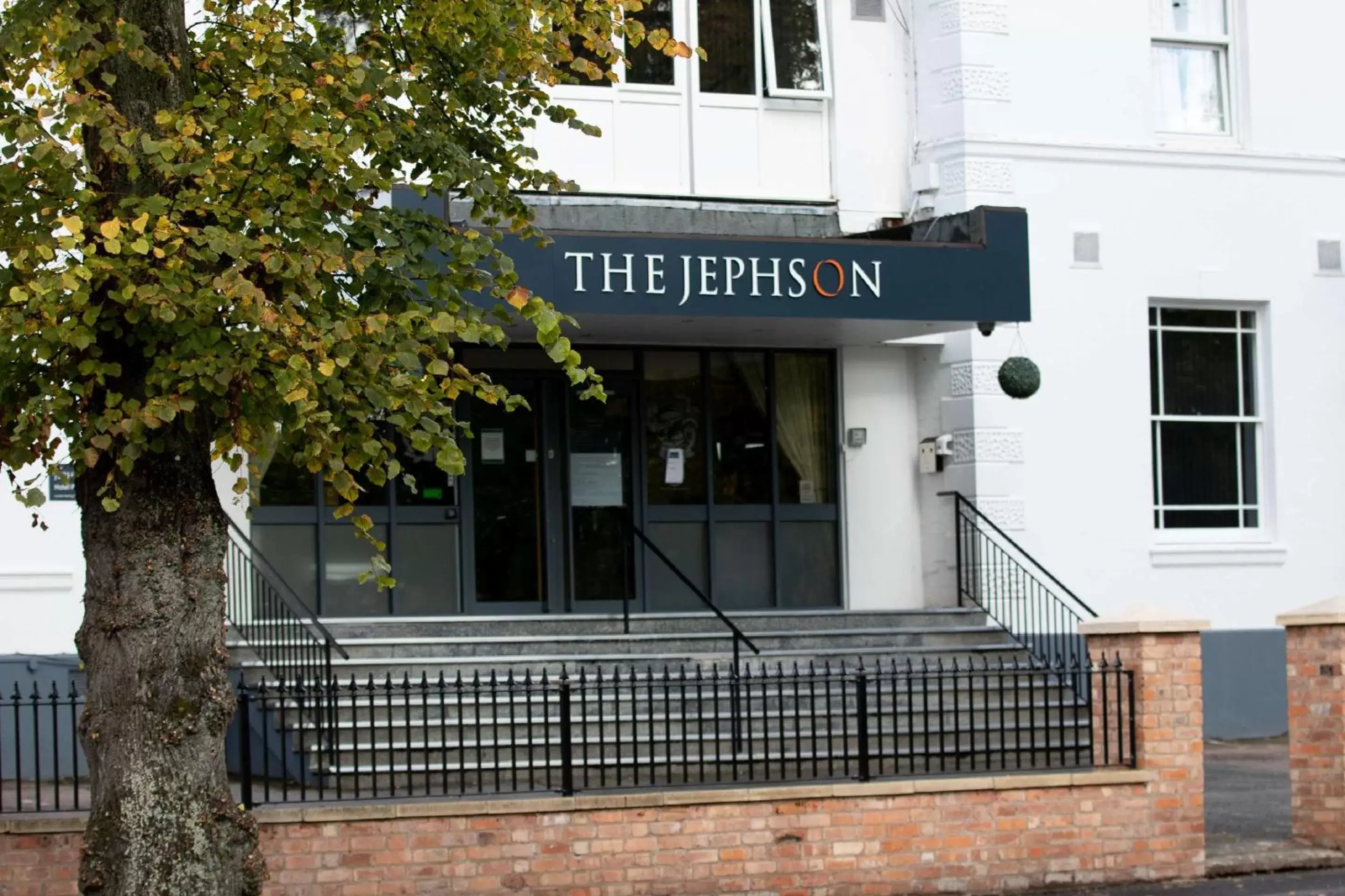 Property building in The Jephson Hotel; BW Signature Collection