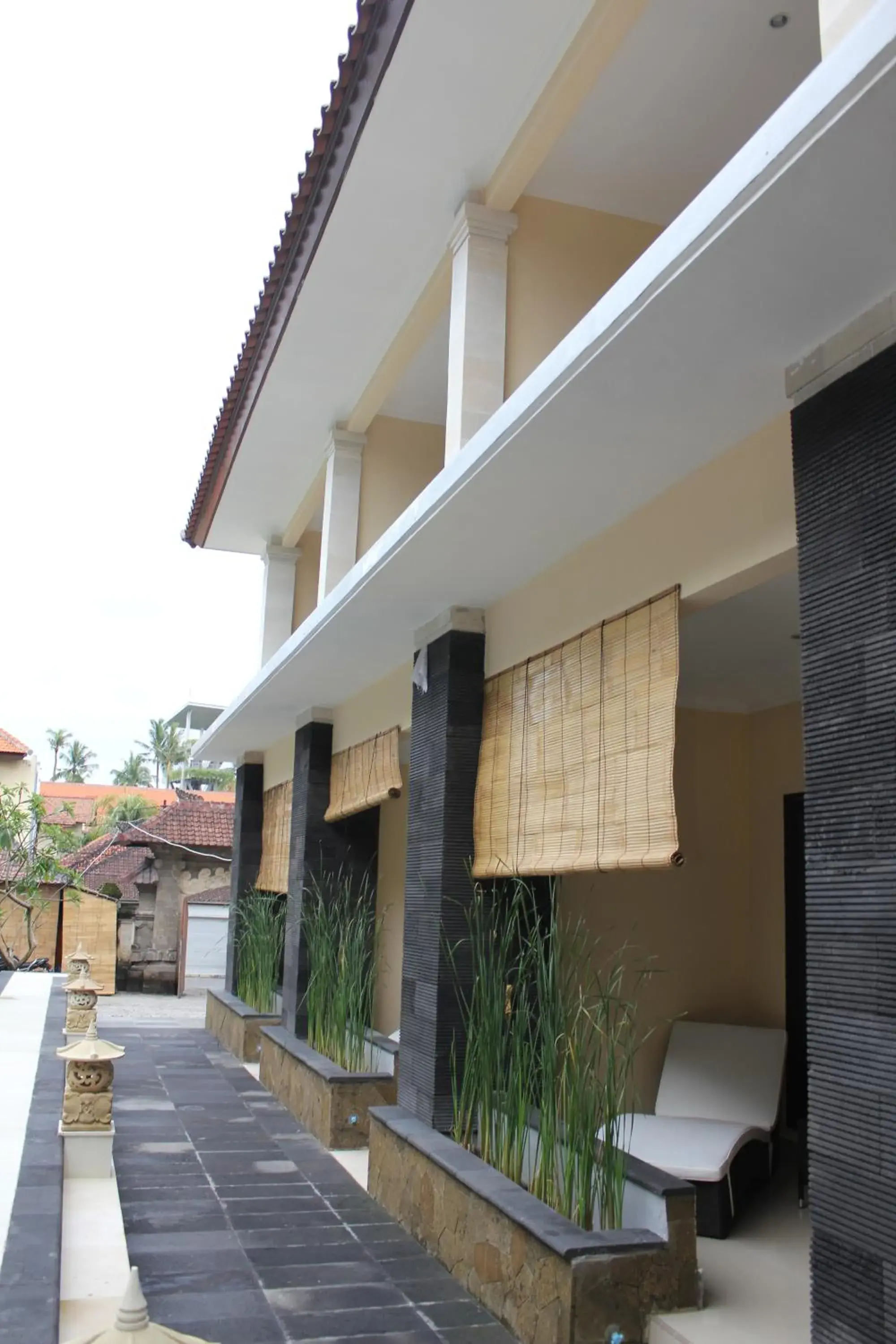 Facade/entrance in Radha Bali Hotel