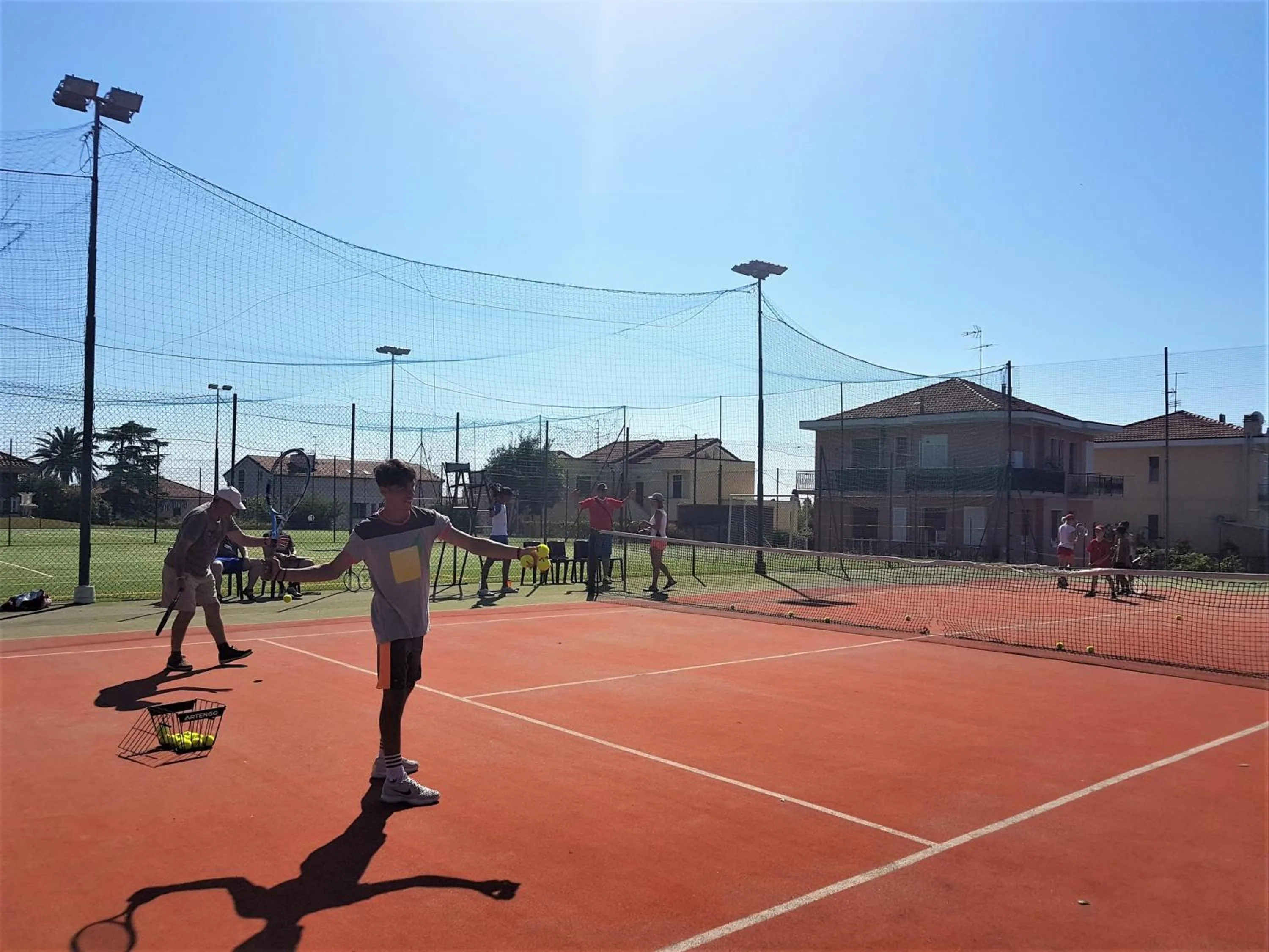 Tennis court in Loano 2 Village